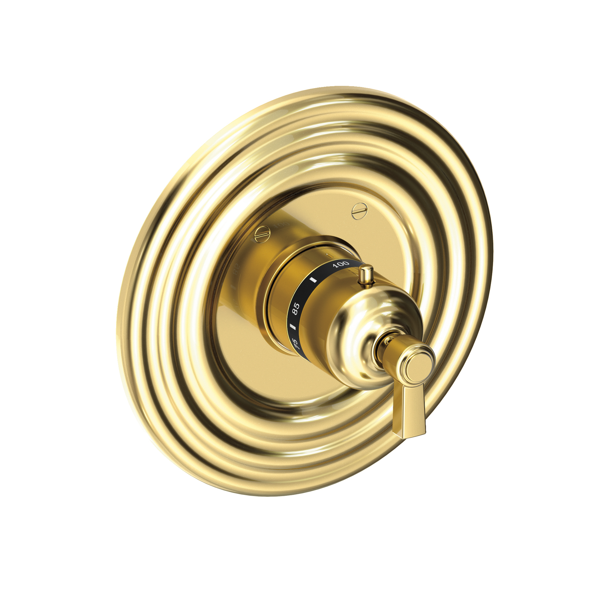 Newport Brass Astor® 3/4" Round Thermostatic Trim Plate with Handle