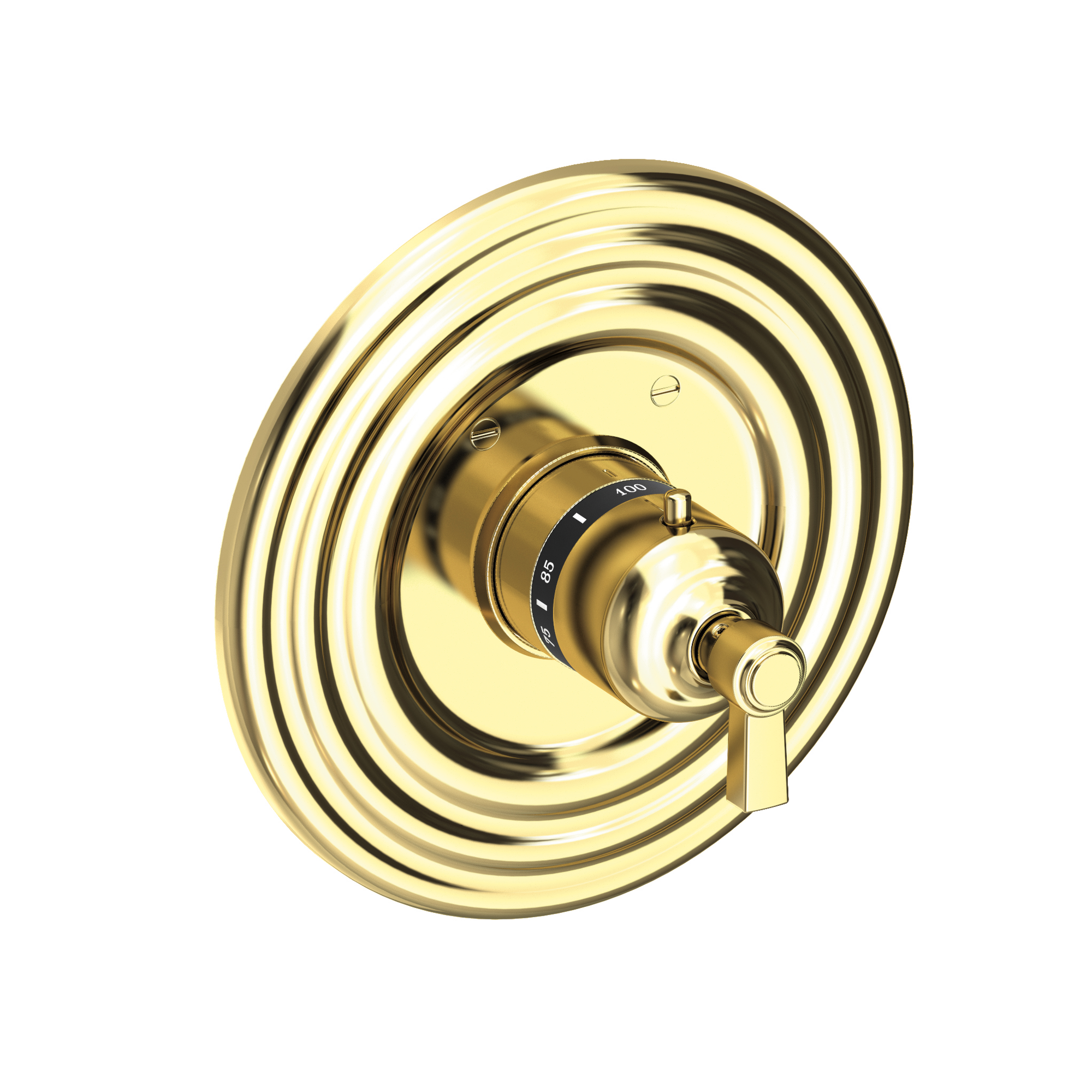 Newport Brass Astor® 3/4" Round Thermostatic Trim Plate with Handle