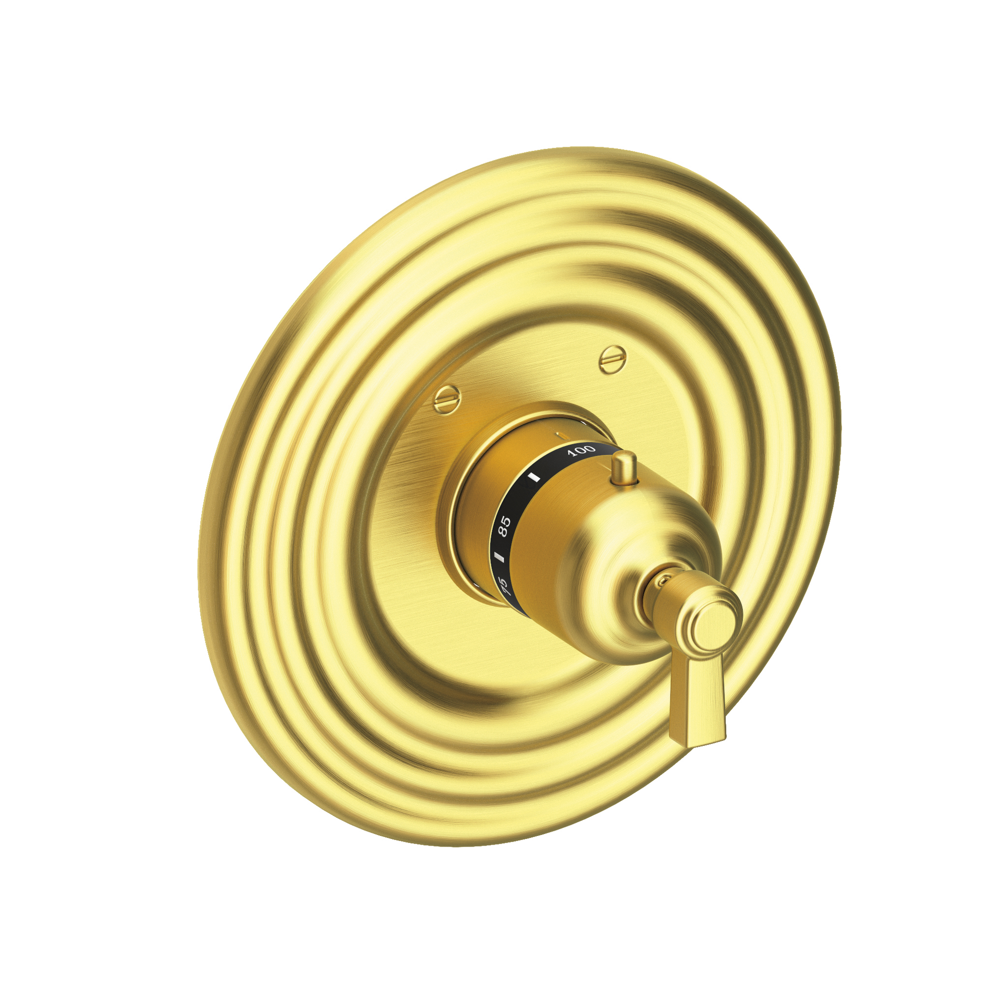 Newport Brass Astor® 3/4" Round Thermostatic Trim Plate with Handle