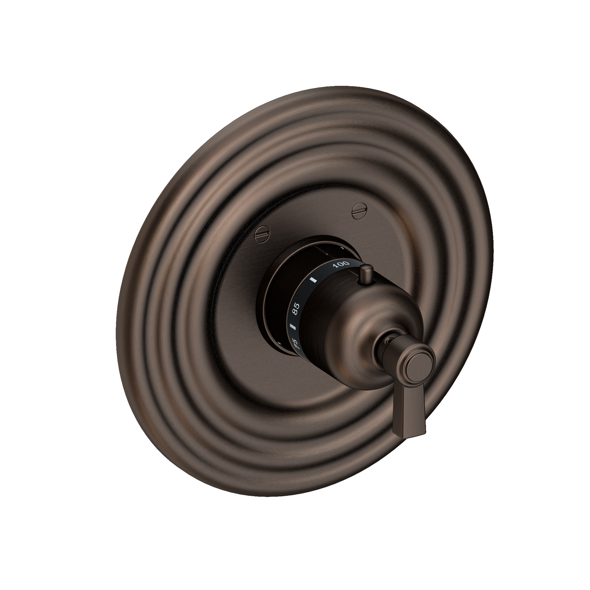 Newport Brass Astor® 3/4" Round Thermostatic Trim Plate with Handle