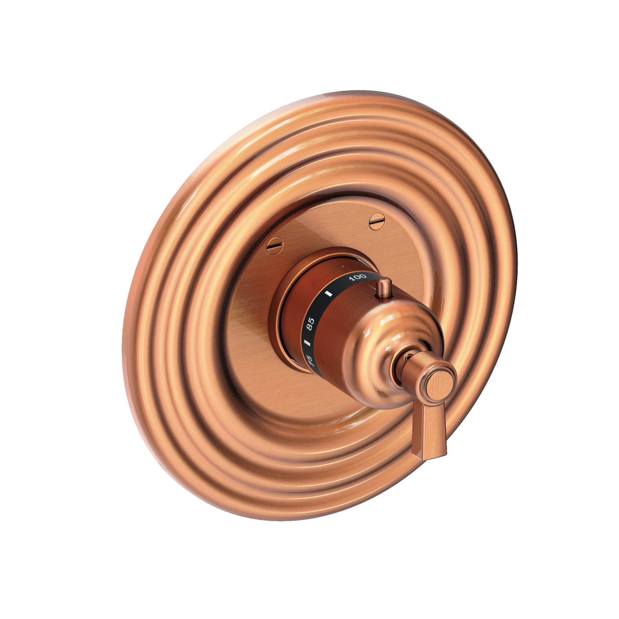 Newport Brass Astor® 3/4" Round Thermostatic Trim Plate with Handle