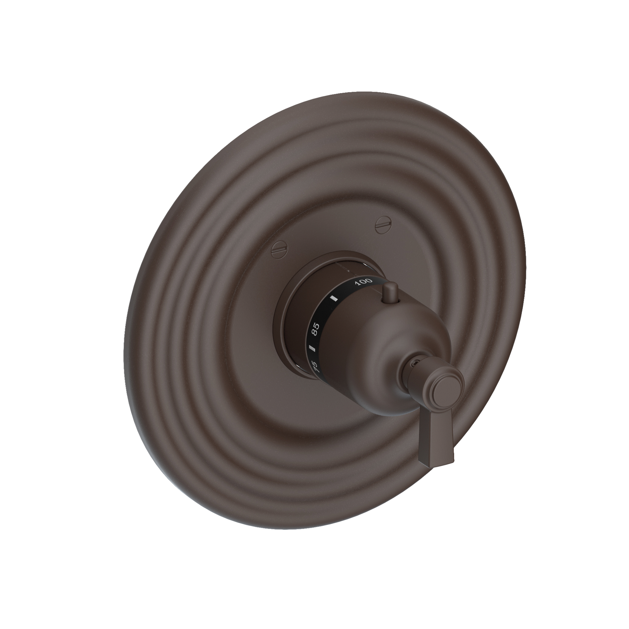 Newport Brass Astor® 3/4" Round Thermostatic Trim Plate with Handle