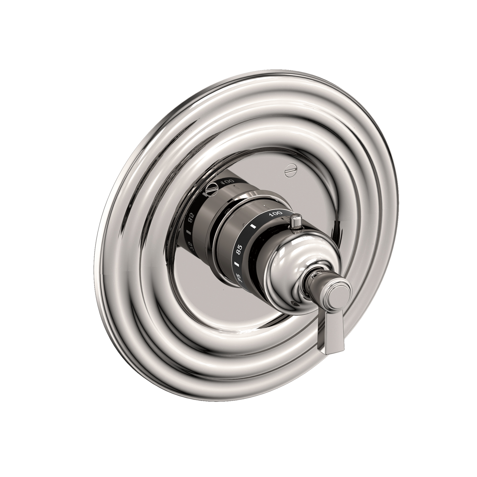 Newport Brass Astor® 3/4" Round Thermostatic Trim Plate with Handle