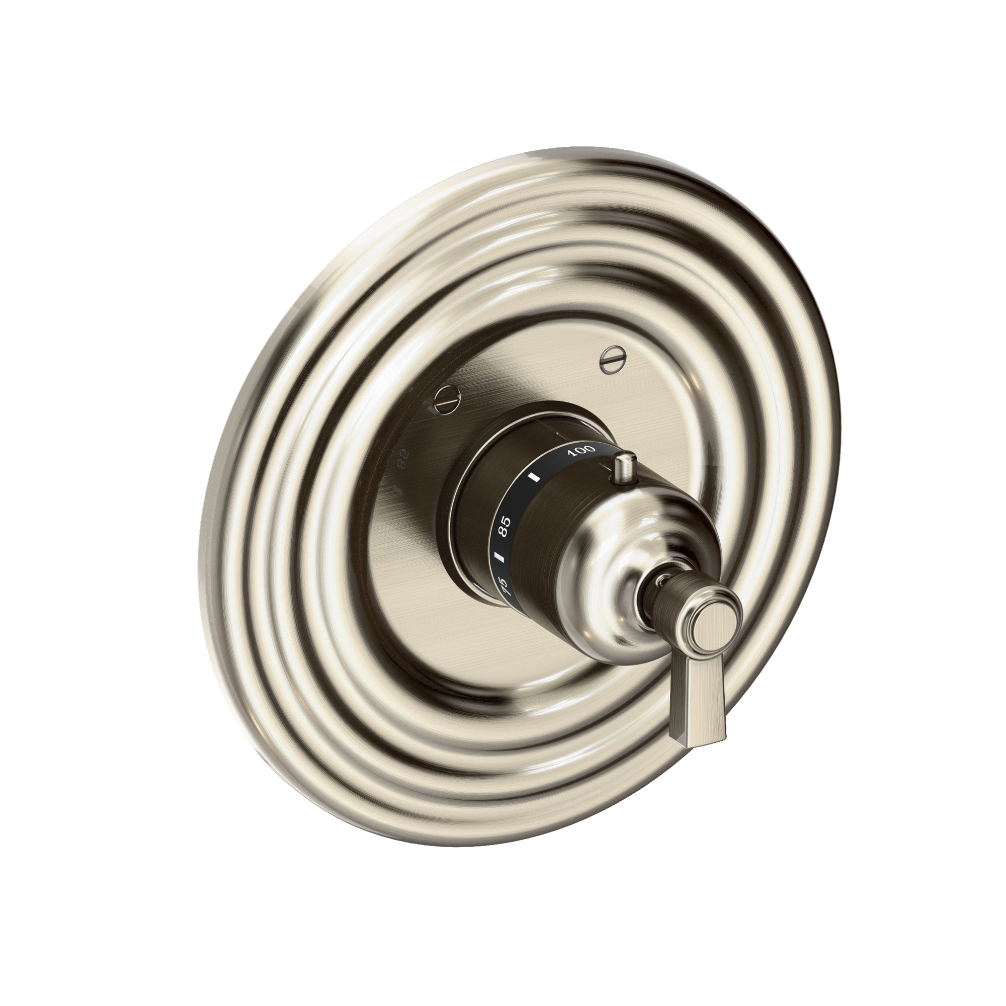 Newport Brass Astor® 3/4" Round Thermostatic Trim Plate with Handle