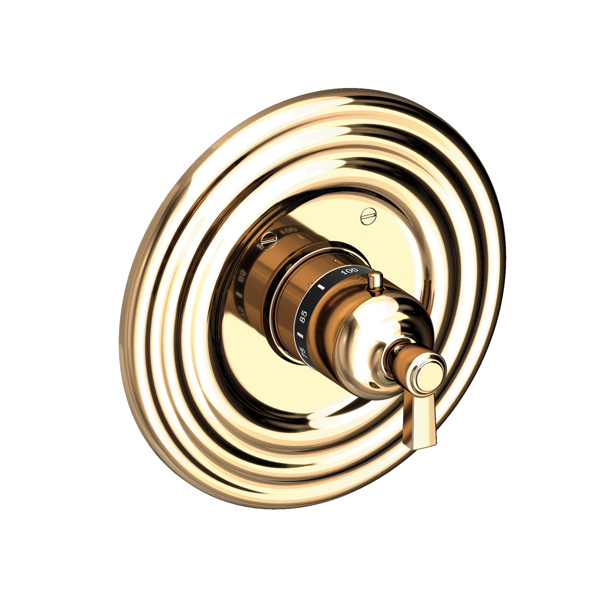 Newport Brass Astor® 3/4" Round Thermostatic Trim Plate with Handle