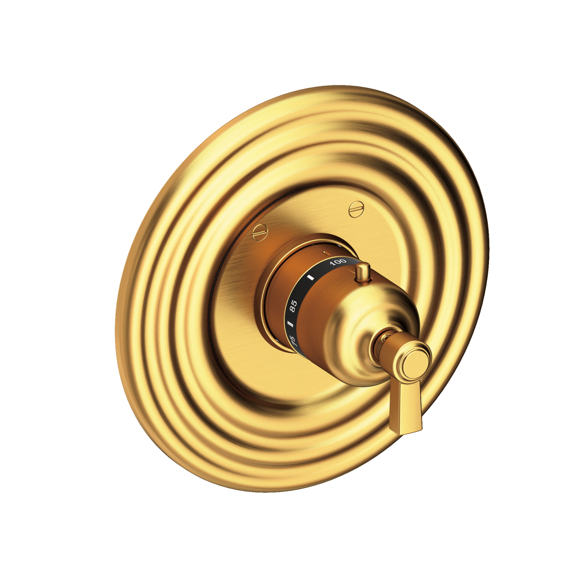 Newport Brass Astor® 3/4" Round Thermostatic Trim Plate with Handle