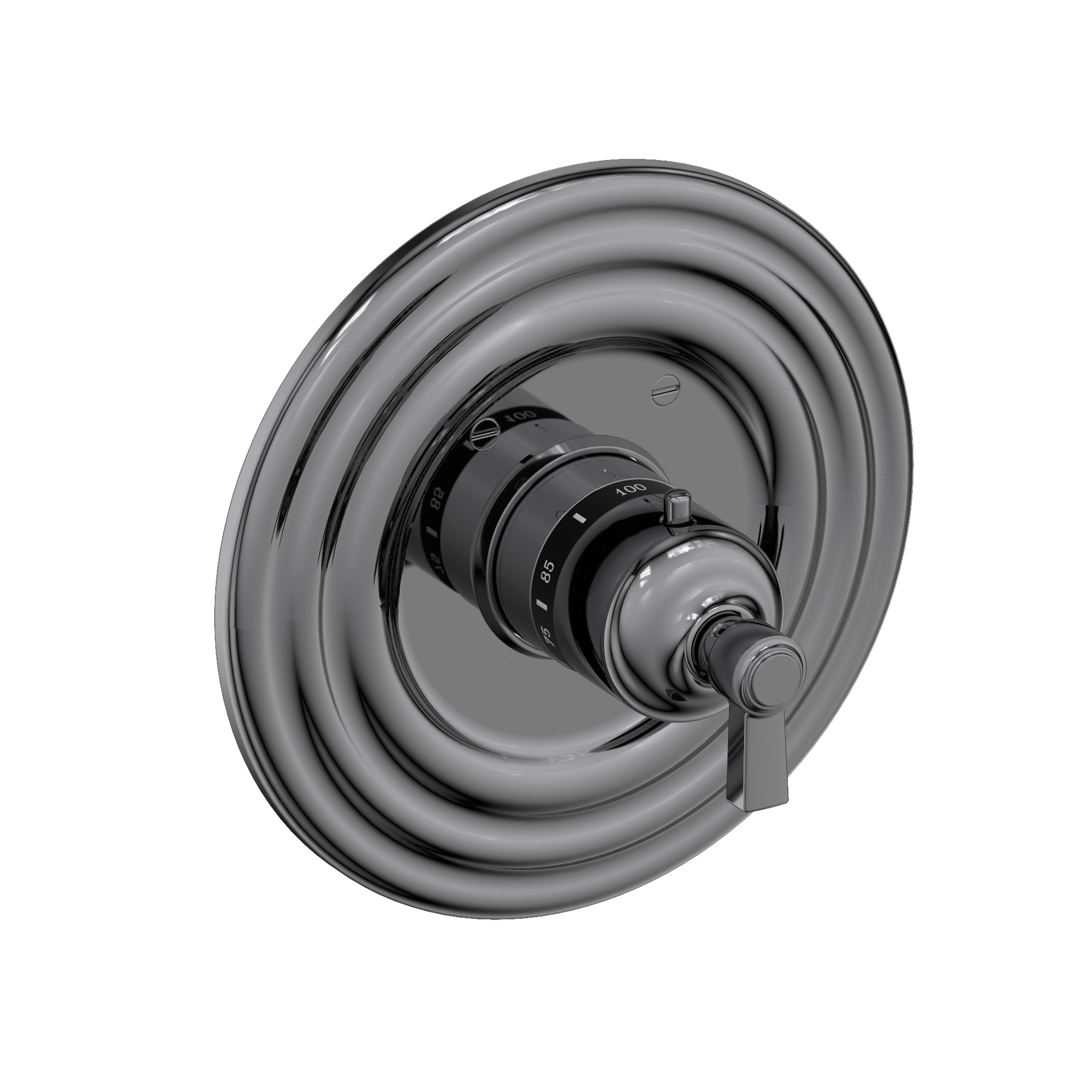 Newport Brass Astor® 3/4" Round Thermostatic Trim Plate with Handle