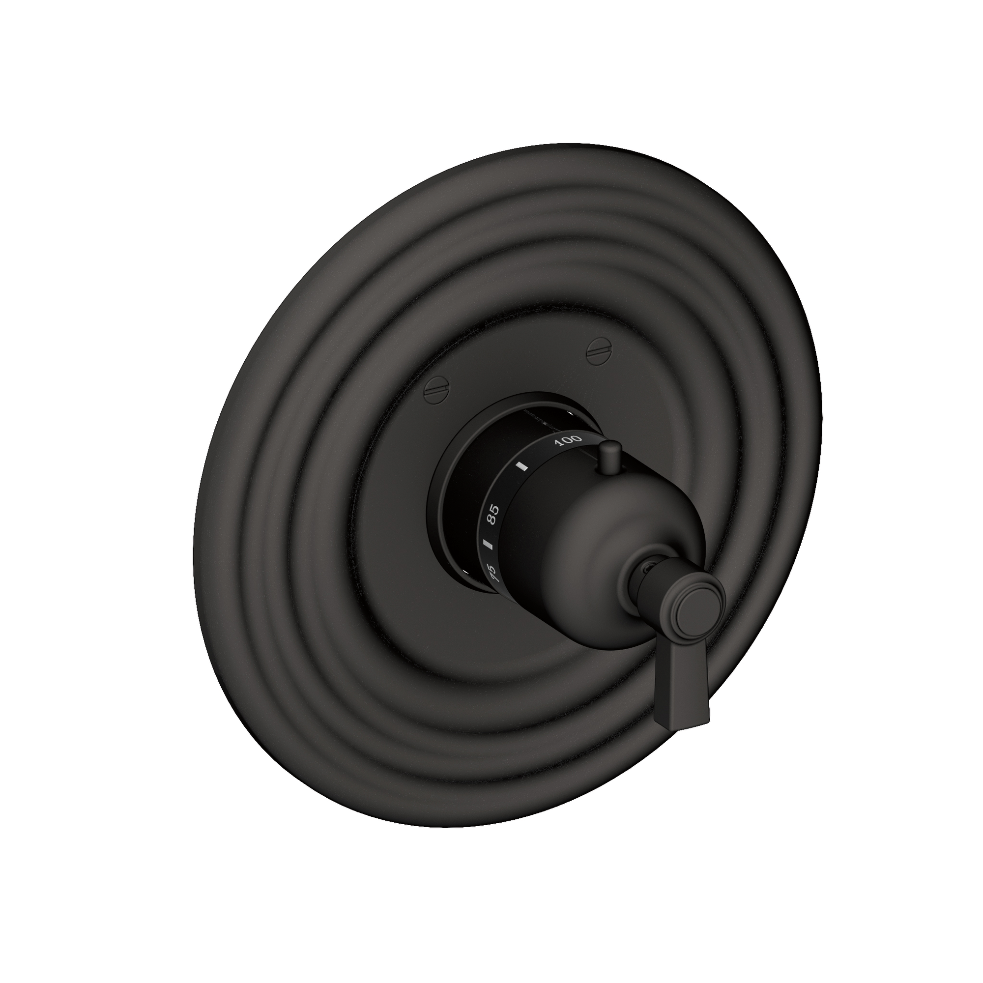 Newport Brass Astor® 3/4" Round Thermostatic Trim Plate with Handle