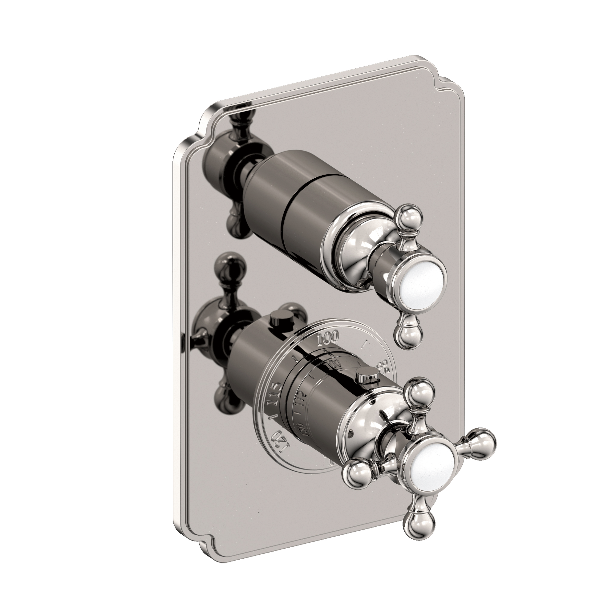 Newport Brass Astor® 1/2" Square Thermostatic Trim Plate with Handle 3-913TS