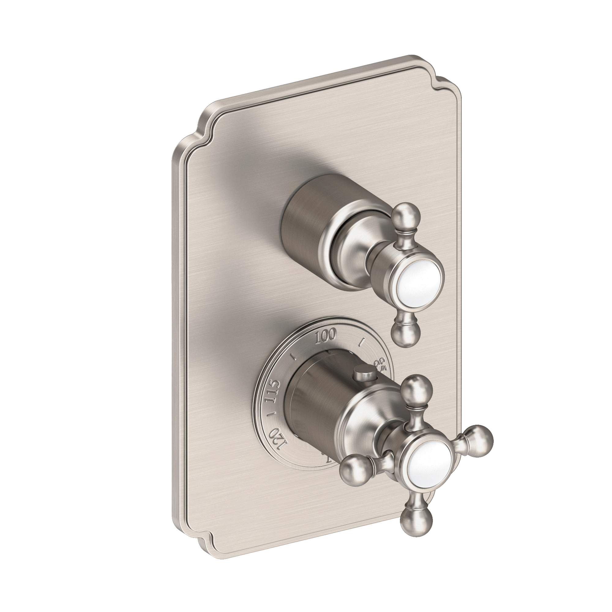 Newport Brass Astor® 1/2" Square Thermostatic Trim Plate with Handle 3-913TS
