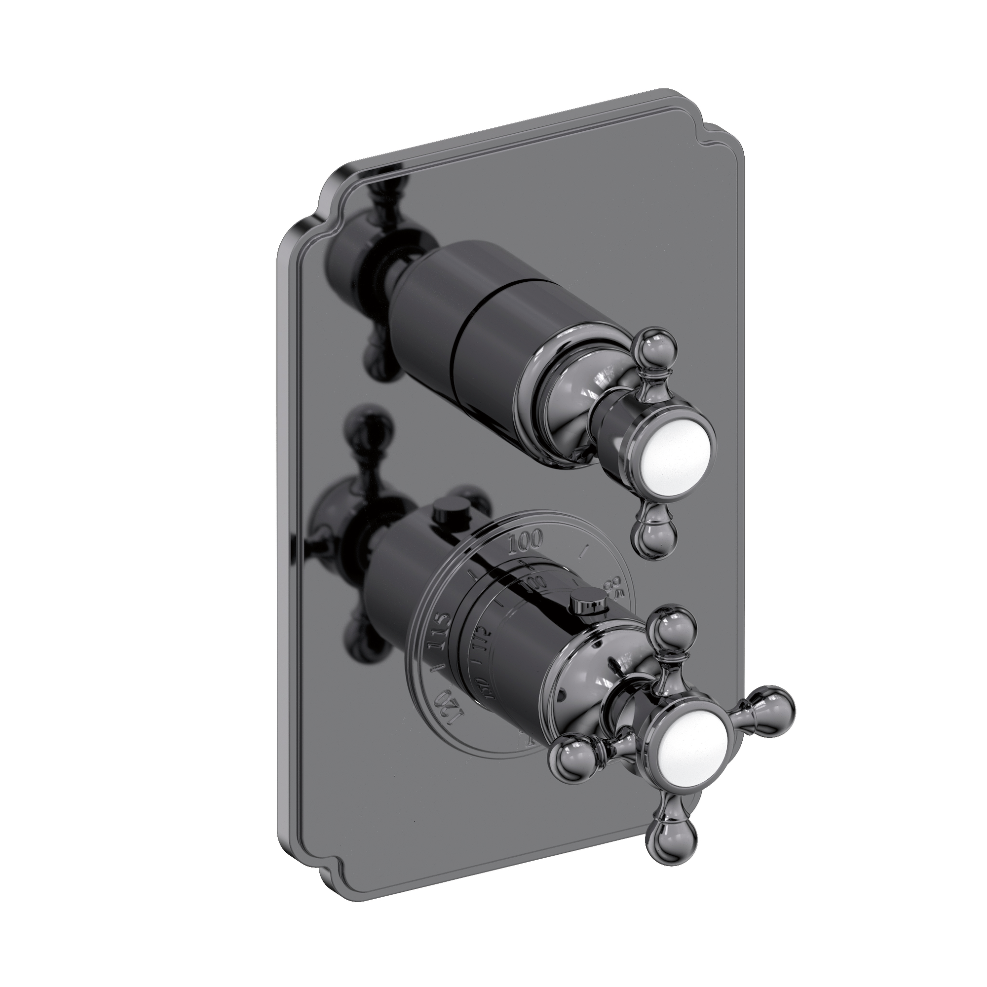 Newport Brass Astor® 1/2" Square Thermostatic Trim Plate with Handle 3-913TS