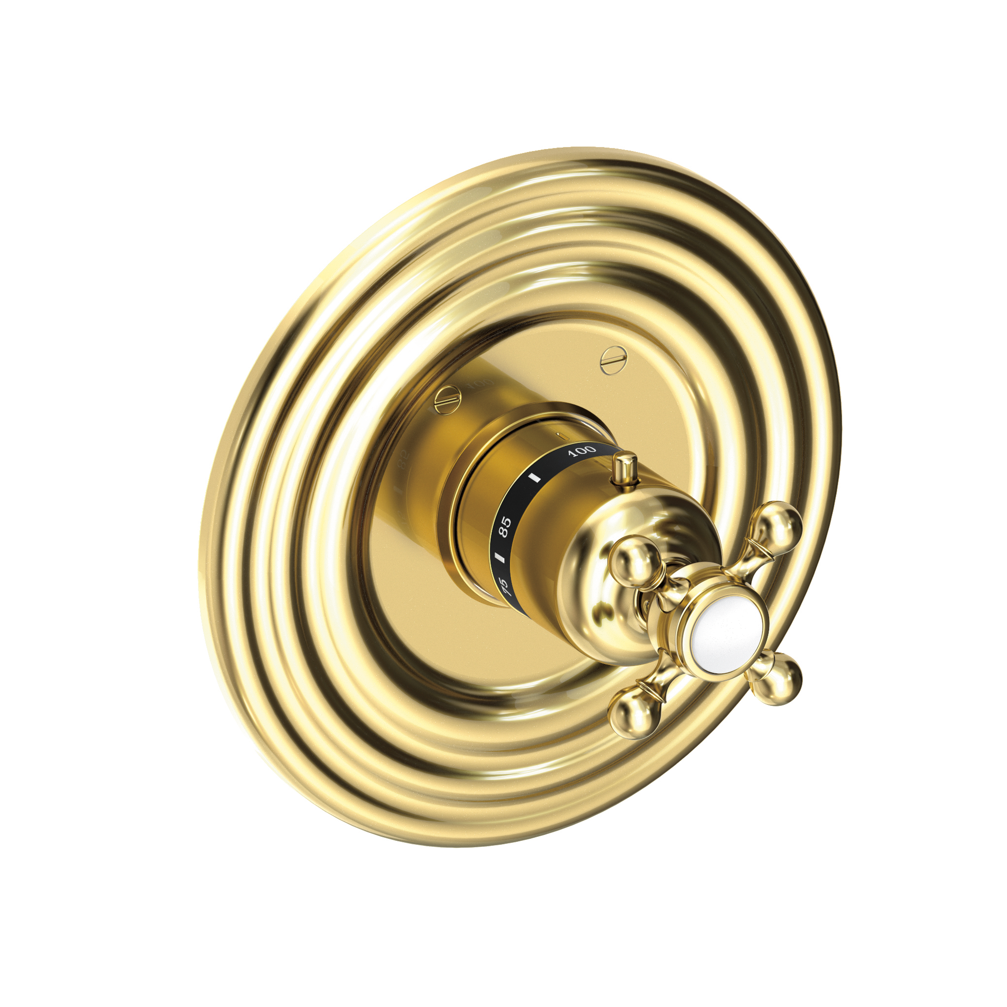 Newport Brass Astor® 3/4" Round Thermostatic Trim Plate with Handle