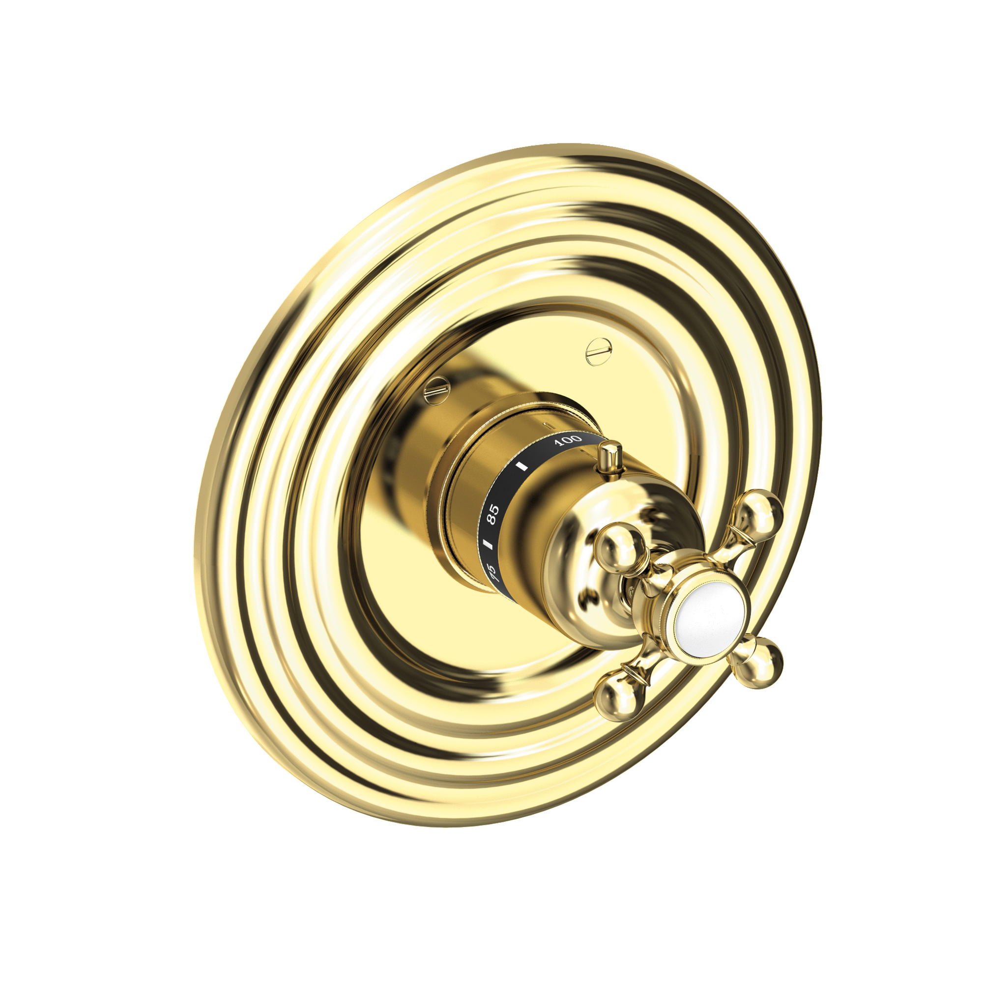 Newport Brass Astor® 3/4" Round Thermostatic Trim Plate with Handle