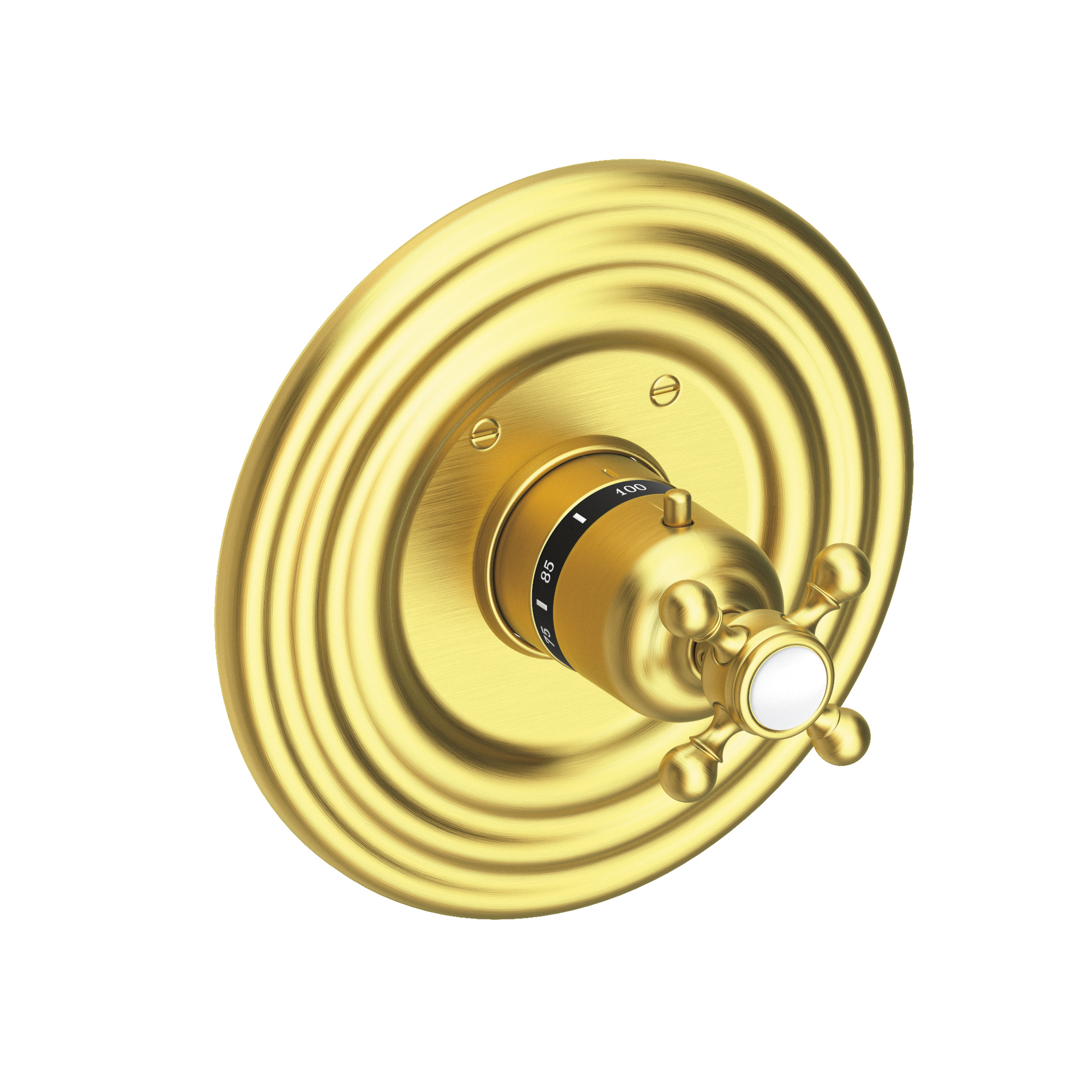 Newport Brass Astor® 3/4" Round Thermostatic Trim Plate with Handle