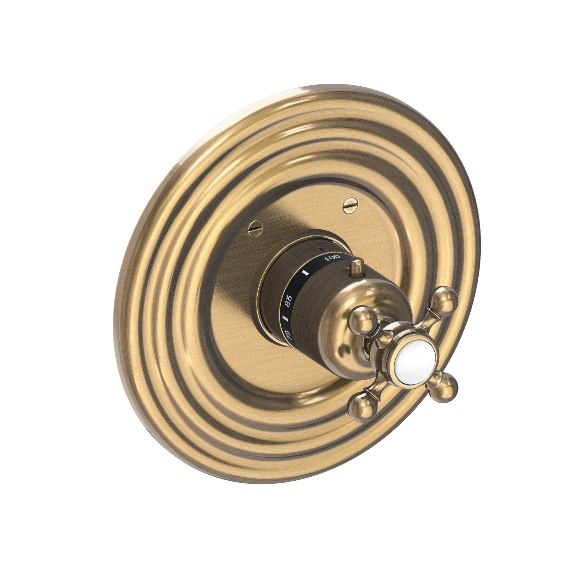 Newport Brass Astor® 3/4" Round Thermostatic Trim Plate with Handle