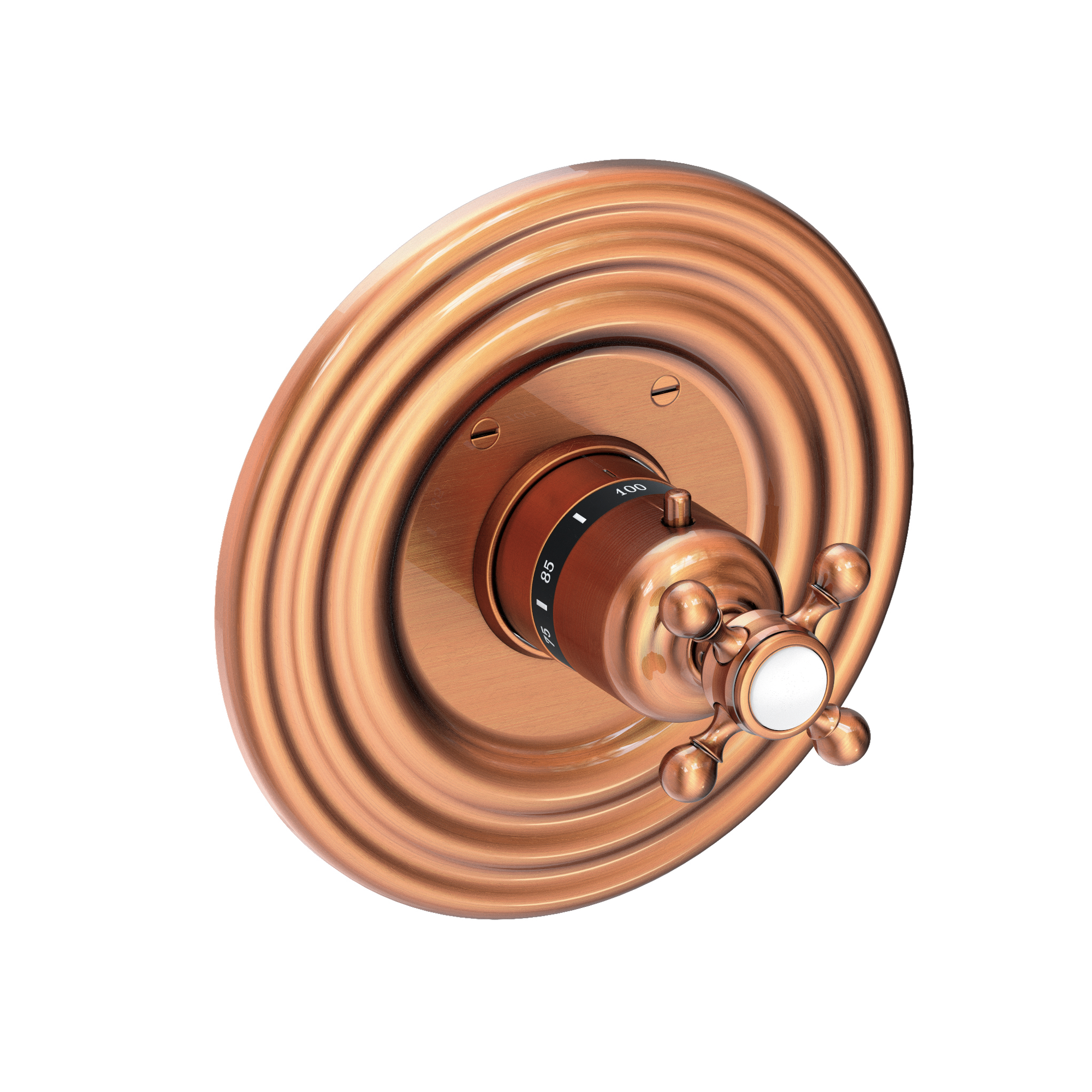 Newport Brass Astor® 3/4" Round Thermostatic Trim Plate with Handle