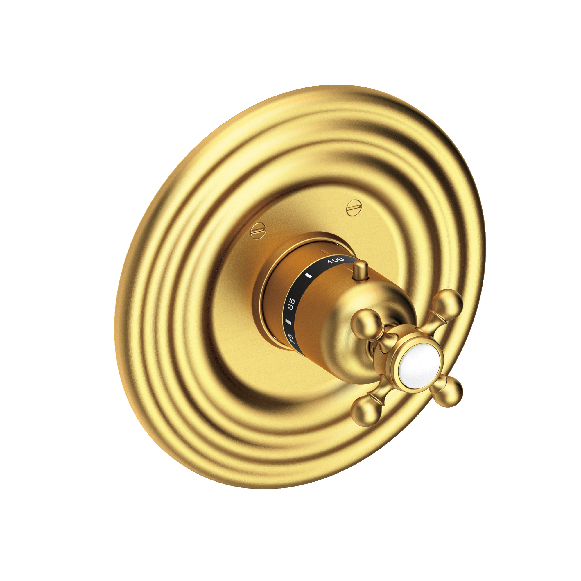 Newport Brass Astor® 3/4" Round Thermostatic Trim Plate with Handle