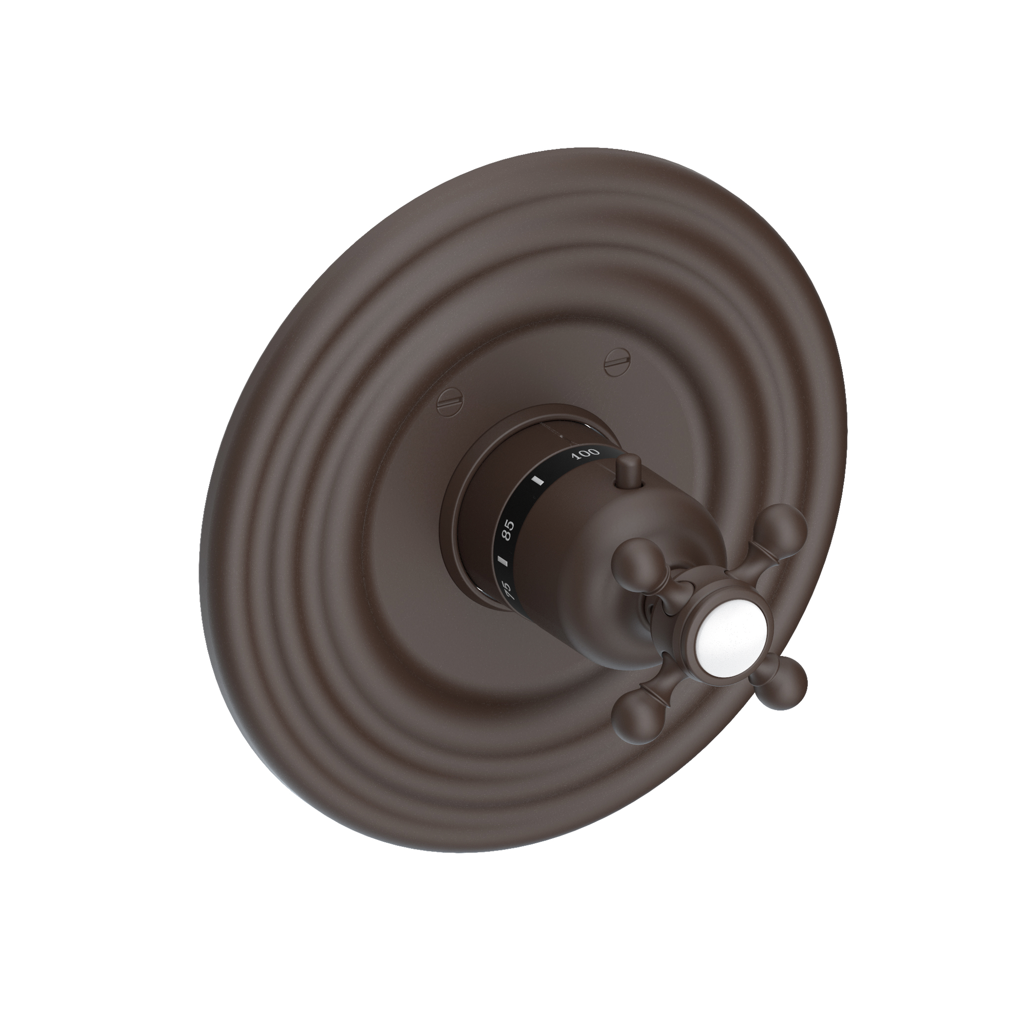 Newport Brass Astor® 3/4" Round Thermostatic Trim Plate with Handle
