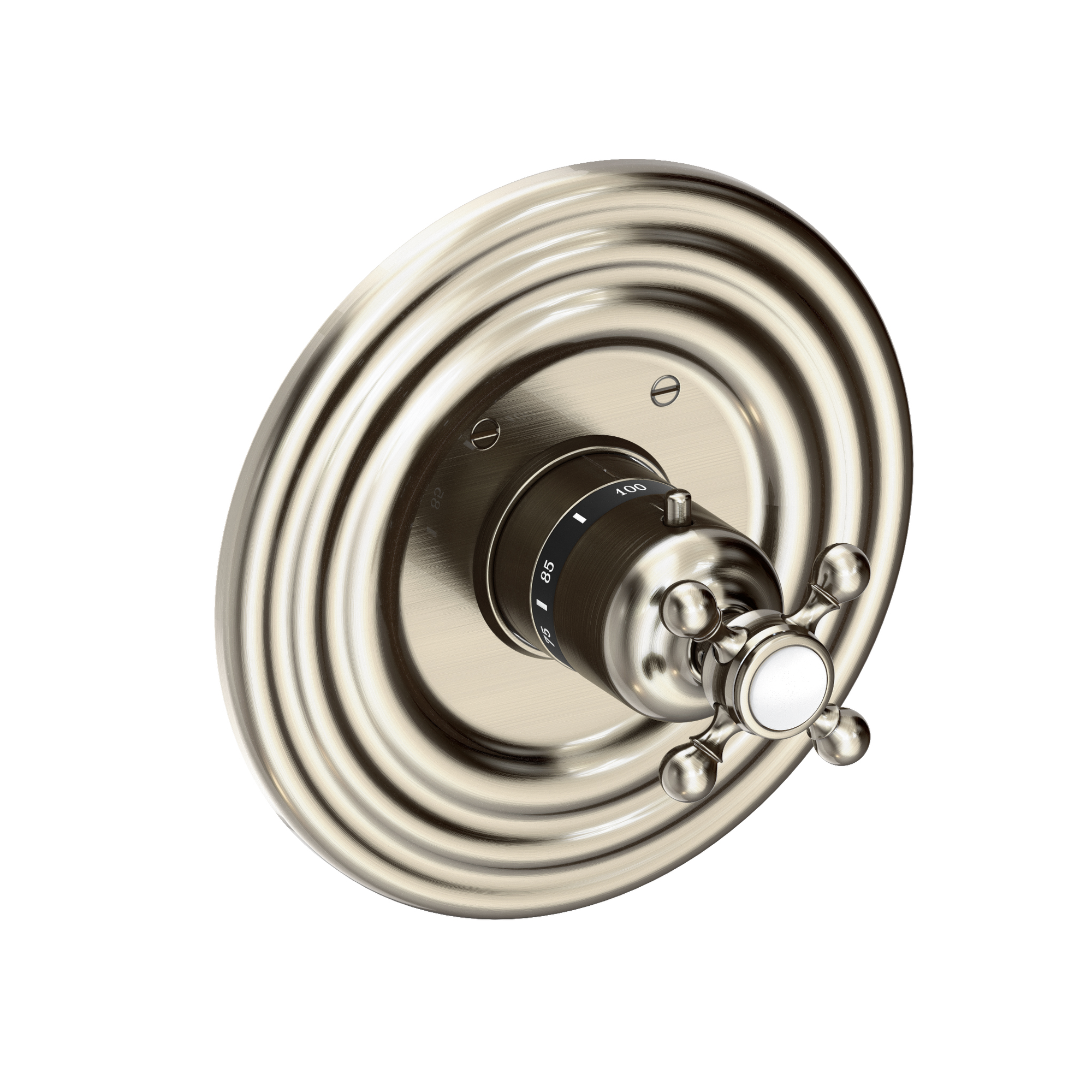 Newport Brass Astor® 3/4" Round Thermostatic Trim Plate with Handle