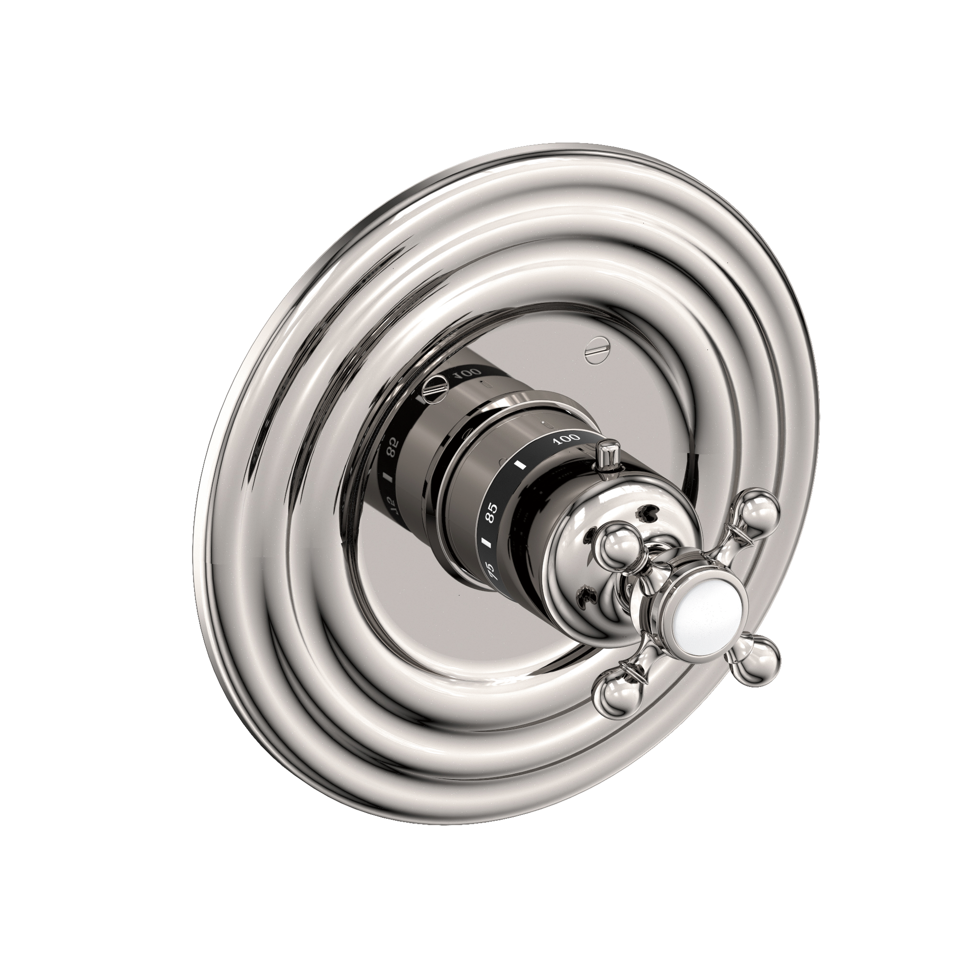 Newport Brass Astor® 3/4" Round Thermostatic Trim Plate with Handle