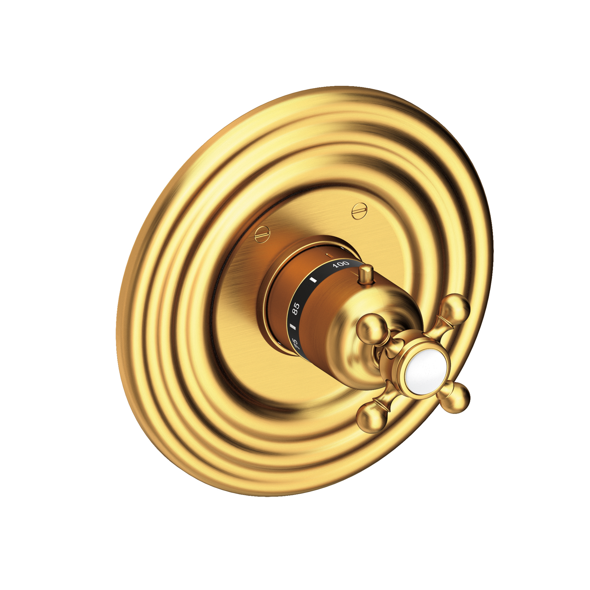 Newport Brass Astor® 3/4" Round Thermostatic Trim Plate with Handle