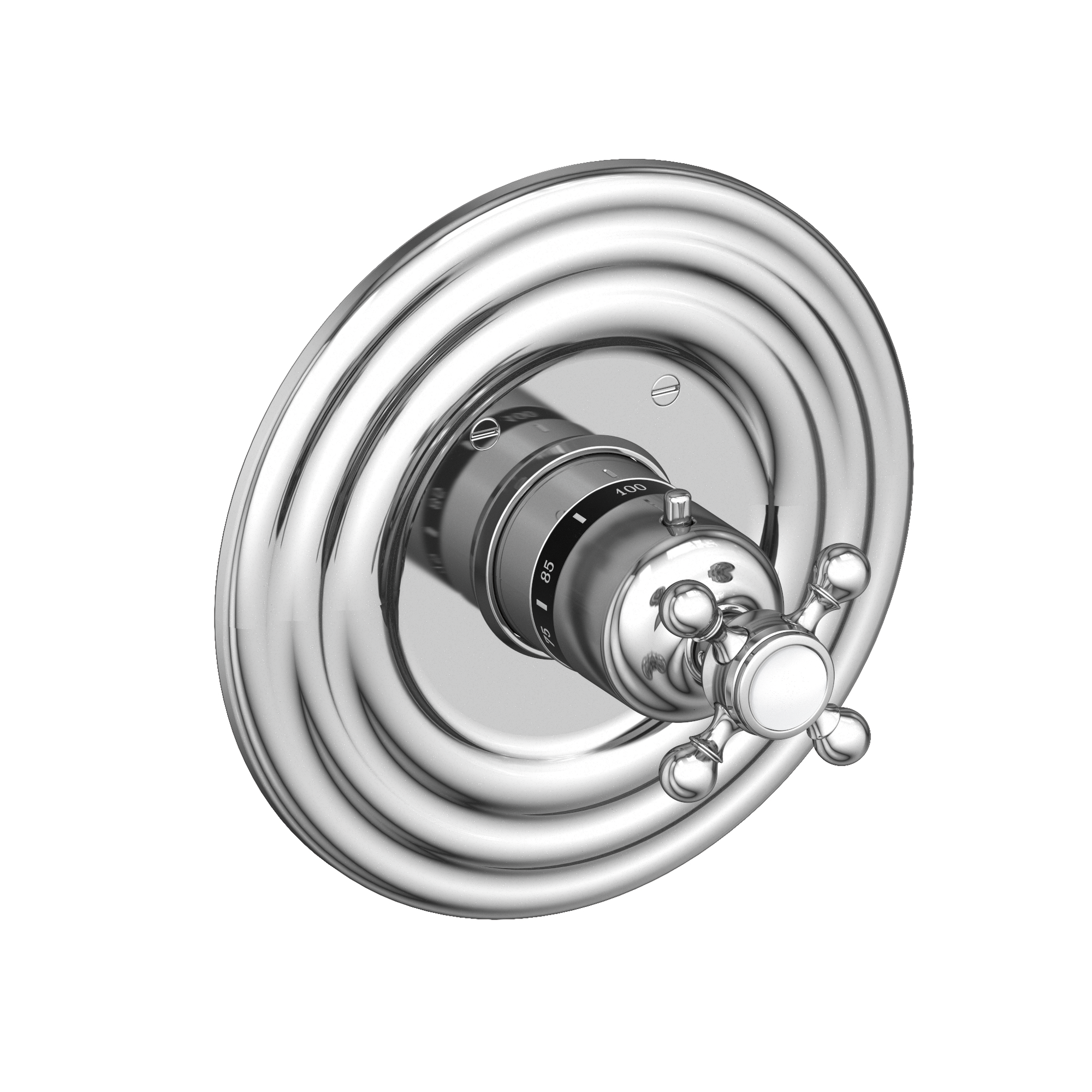 Newport Brass Astor® 3/4" Round Thermostatic Trim Plate with Handle