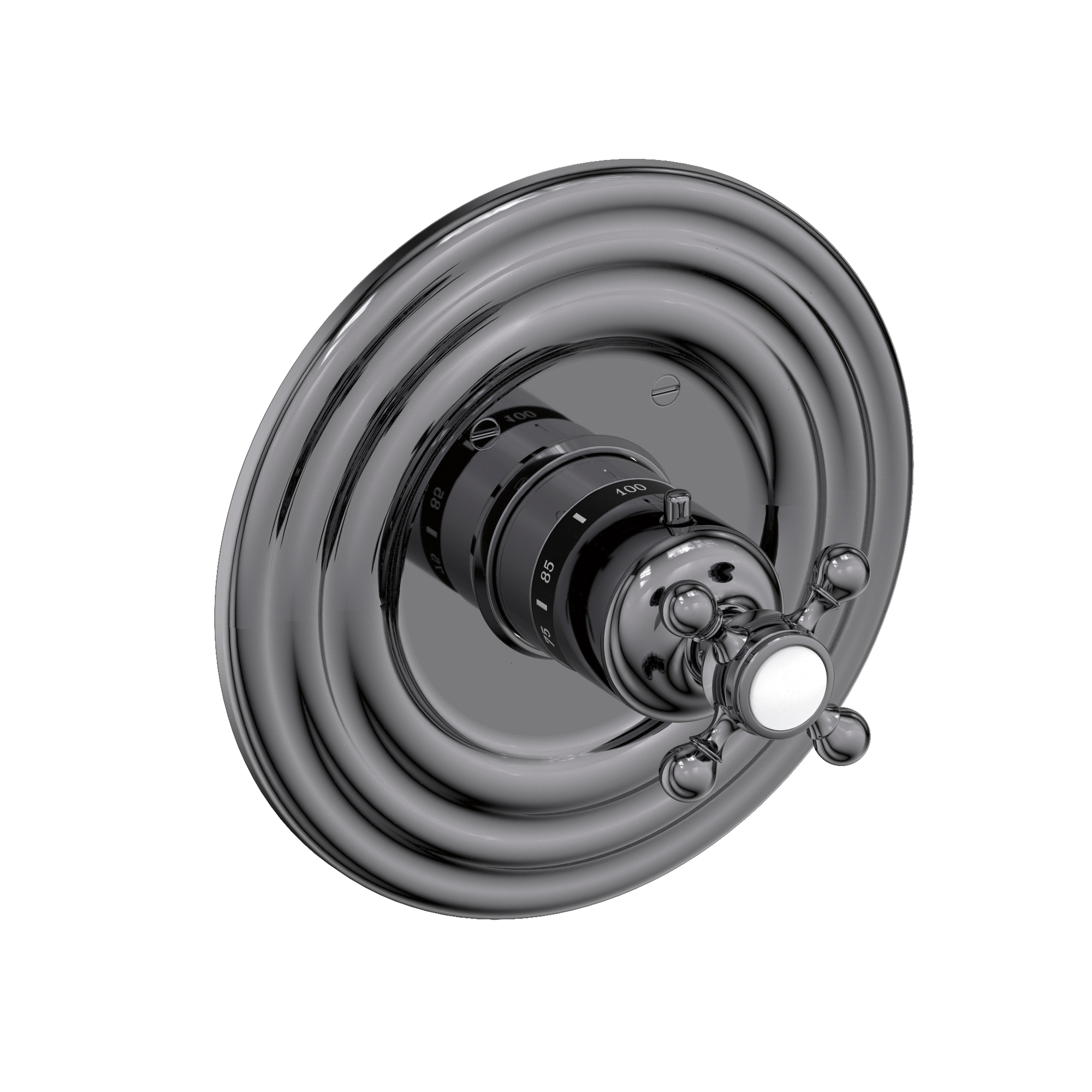 Newport Brass Astor® 3/4" Round Thermostatic Trim Plate with Handle