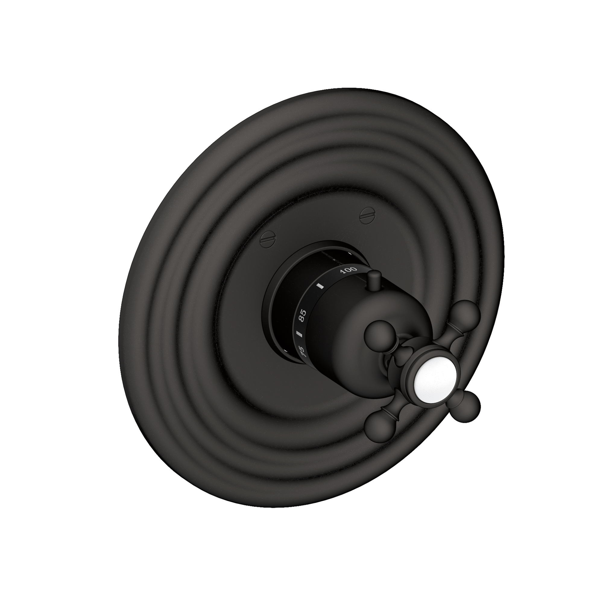 Newport Brass Astor® 3/4" Round Thermostatic Trim Plate with Handle