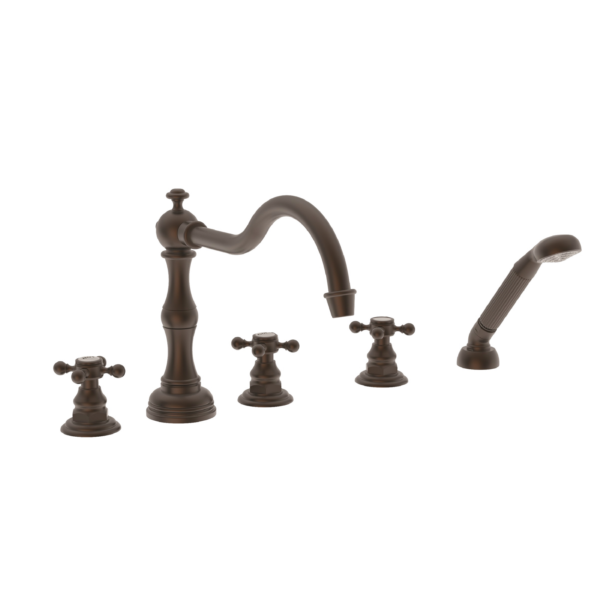 Newport Brass Chesterfield® Roman Tub Faucet with Hand Shower