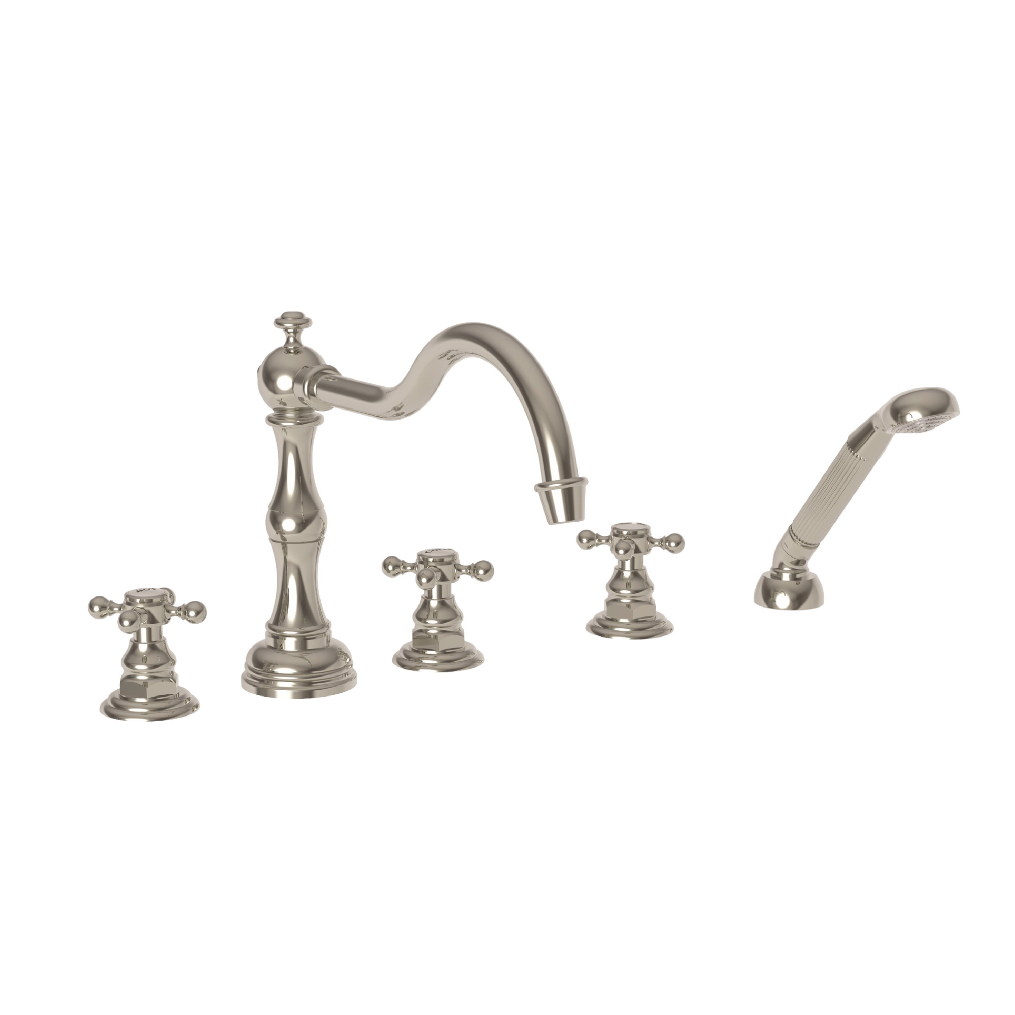Newport Brass Chesterfield® Roman Tub Faucet with Hand Shower