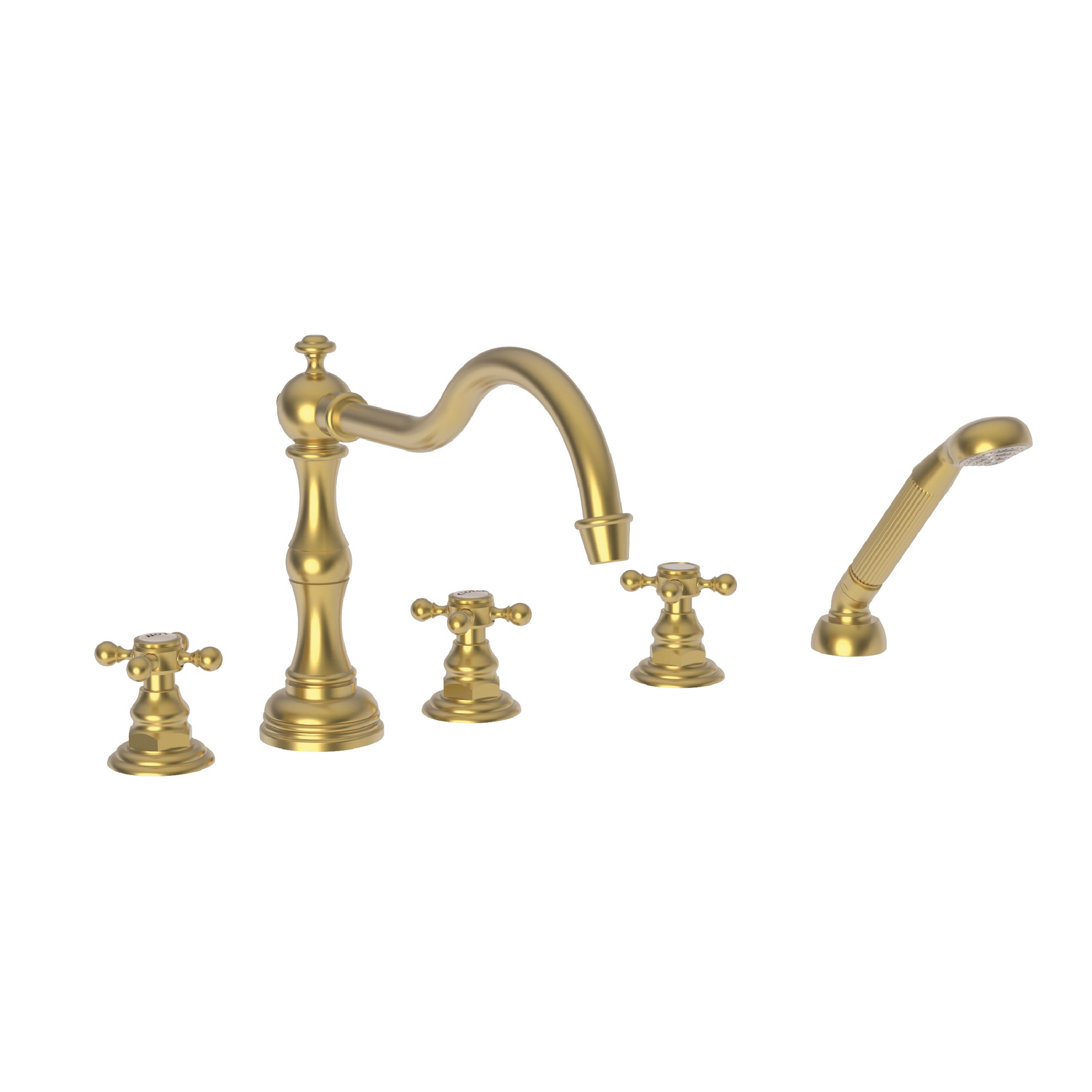Newport Brass Chesterfield® Roman Tub Faucet with Hand Shower