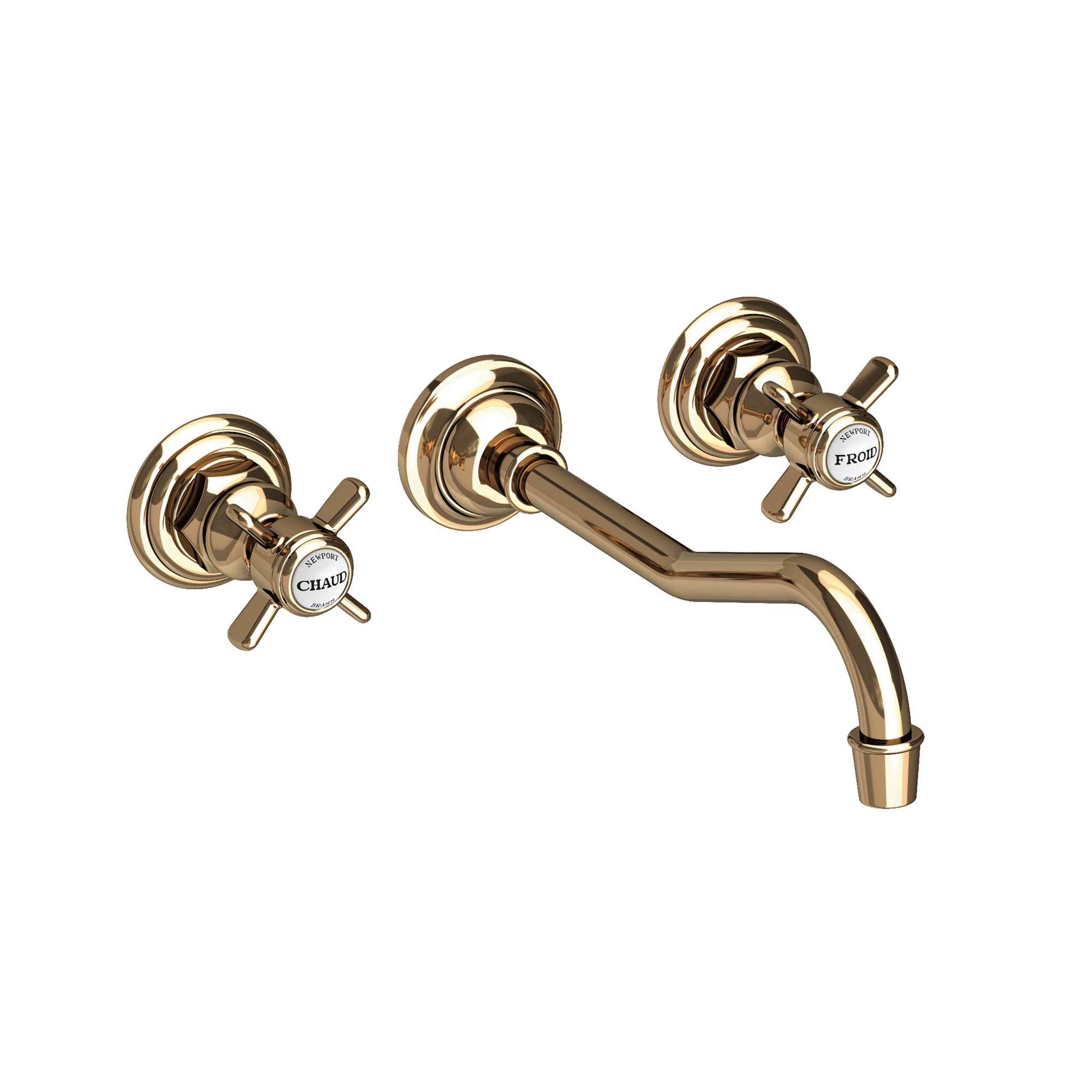 Newport Brass Fairfield Wall Mount Lavatory Faucet