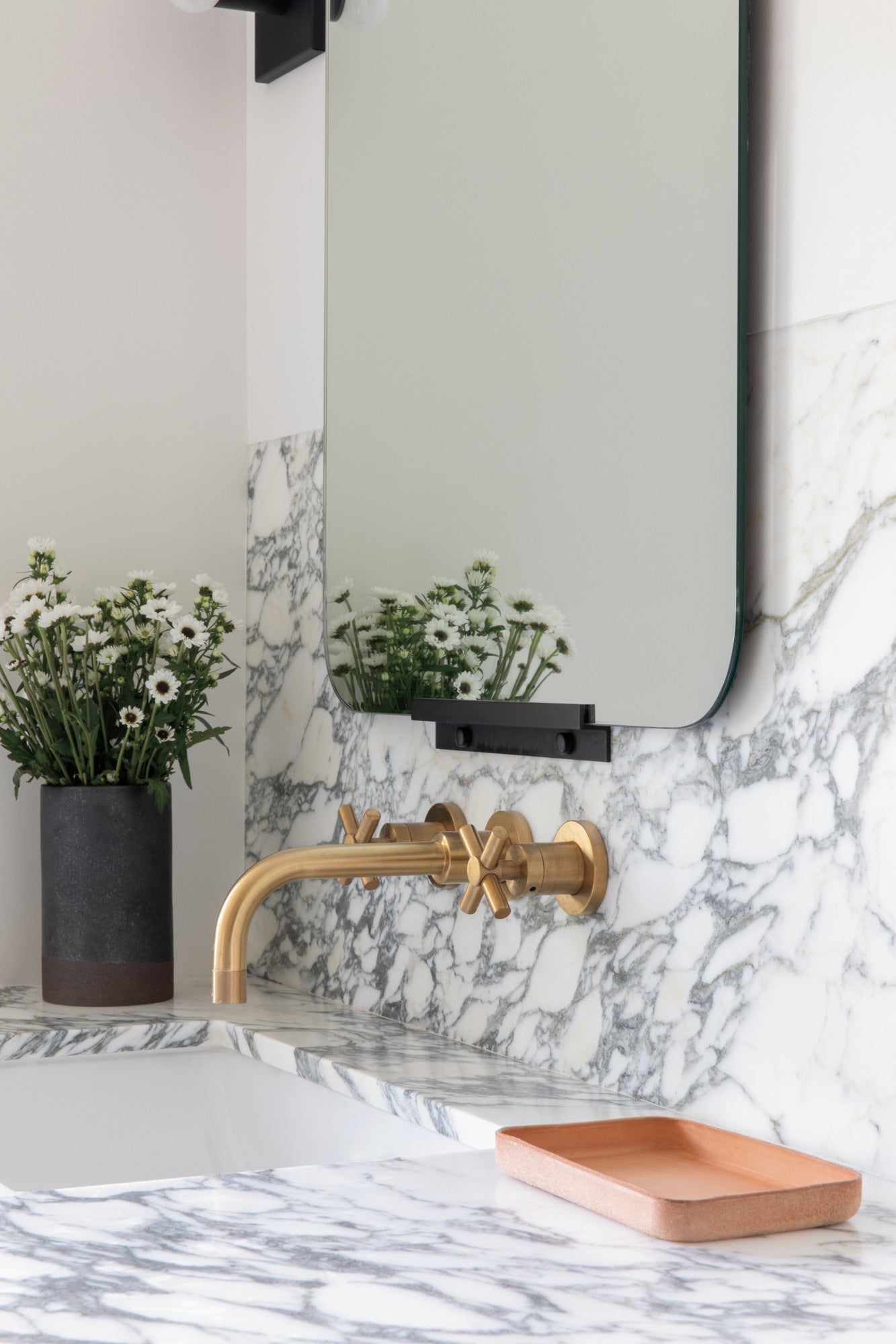 Newport Brass East Linear® Wall Mount Lavatory Faucet