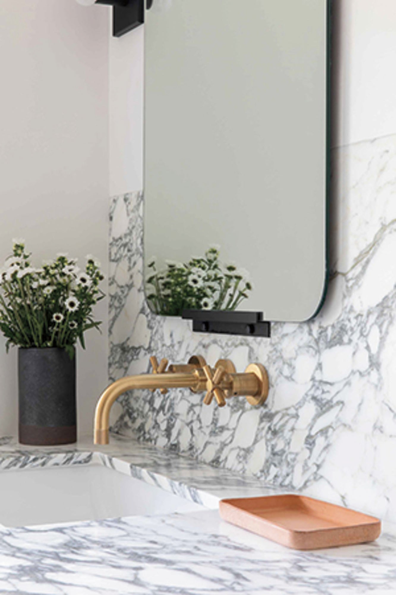 Newport Brass East Linear® Wall Mount Lavatory Faucet