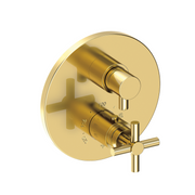 Newport Brass East Linear® 1/2" Round Thermostatic Trim Plate with Handle