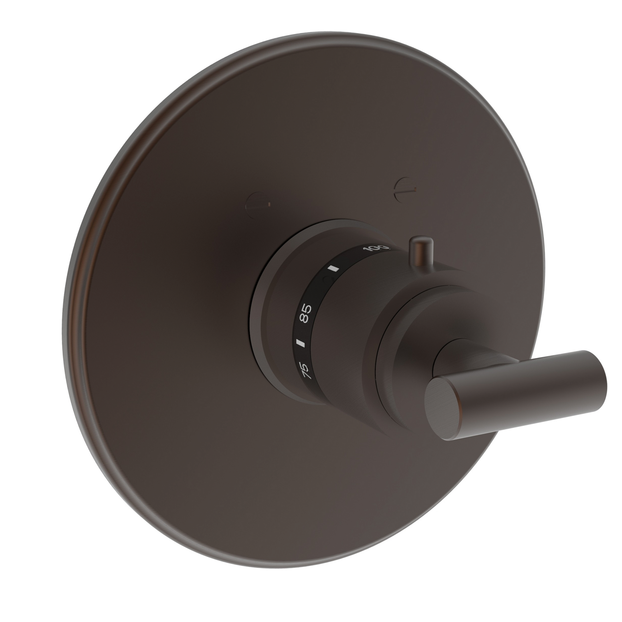 Newport Brass East Linear® 3/4" Round Thermostatic Trim Plate with Handle