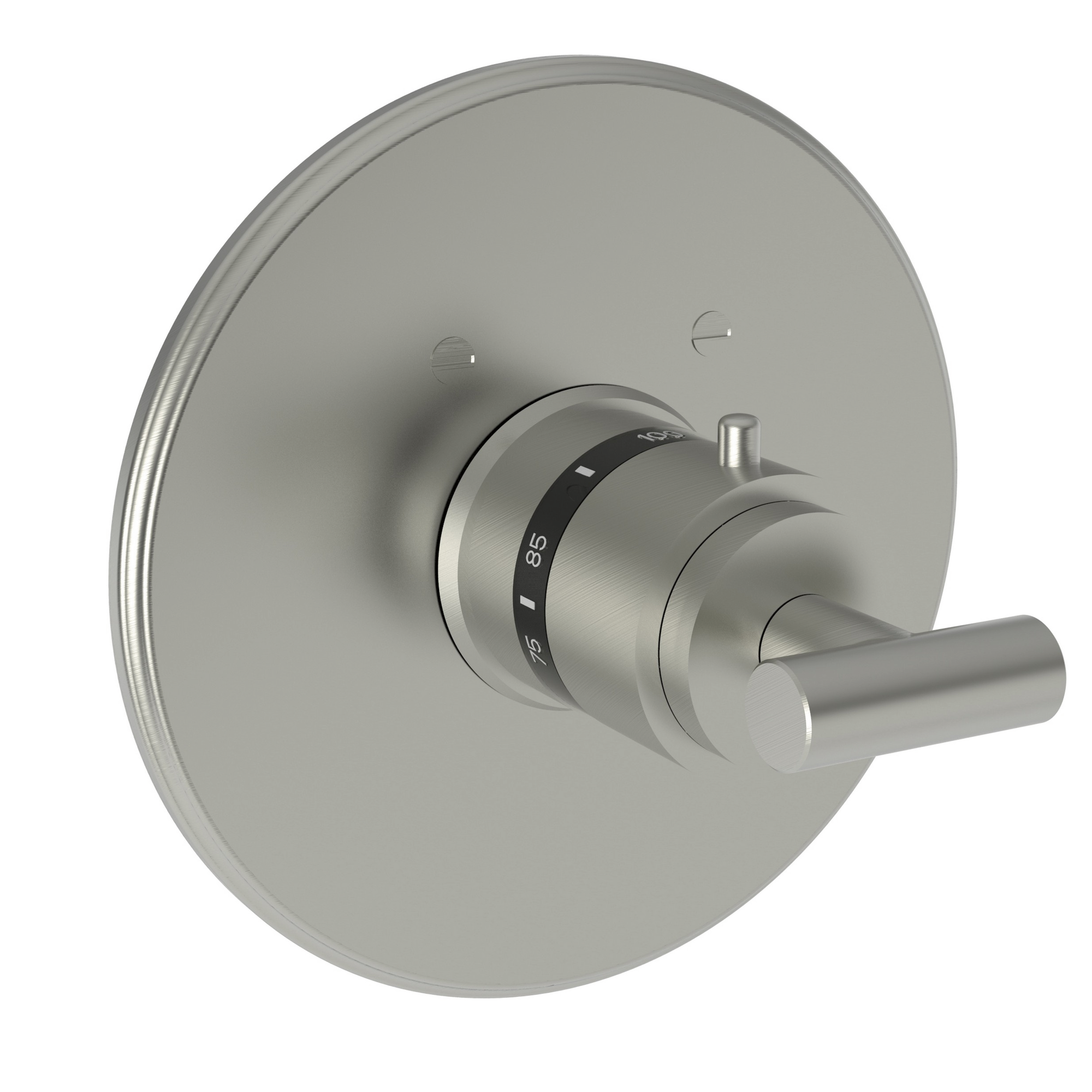 Newport Brass East Linear® 3/4" Round Thermostatic Trim Plate with Handle
