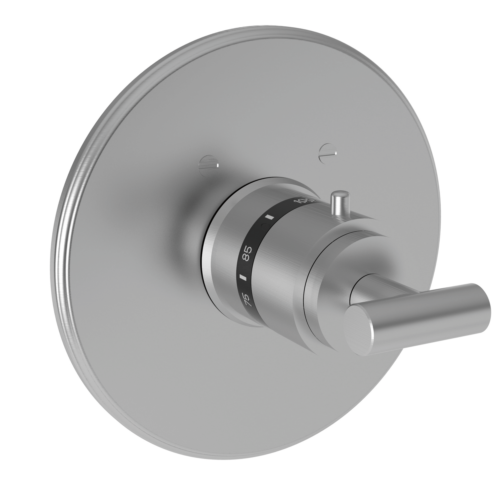 Newport Brass East Linear® 3/4" Round Thermostatic Trim Plate with Handle