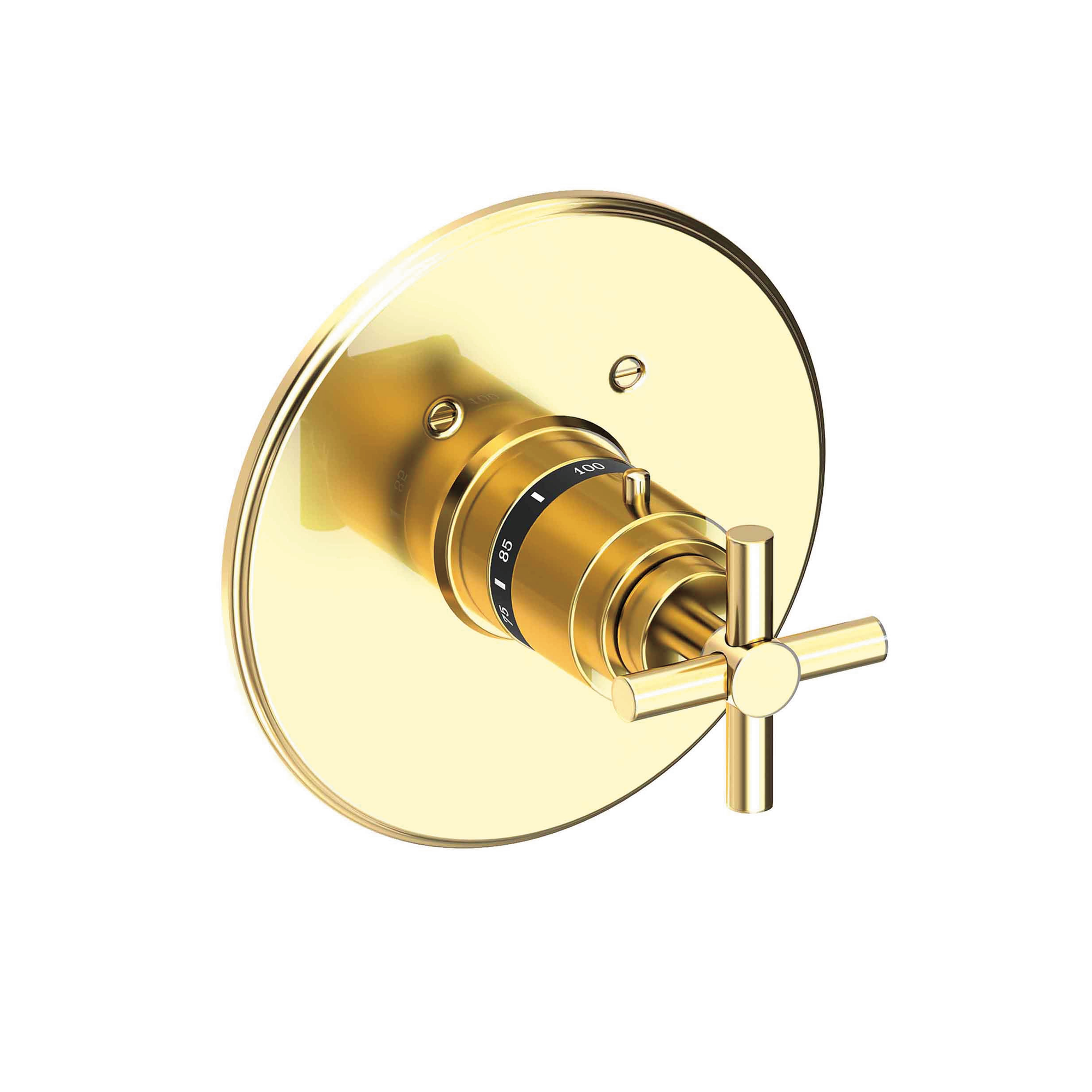 Newport Brass East Linear® 3/4" Round Thermostatic Trim Plate with Handle