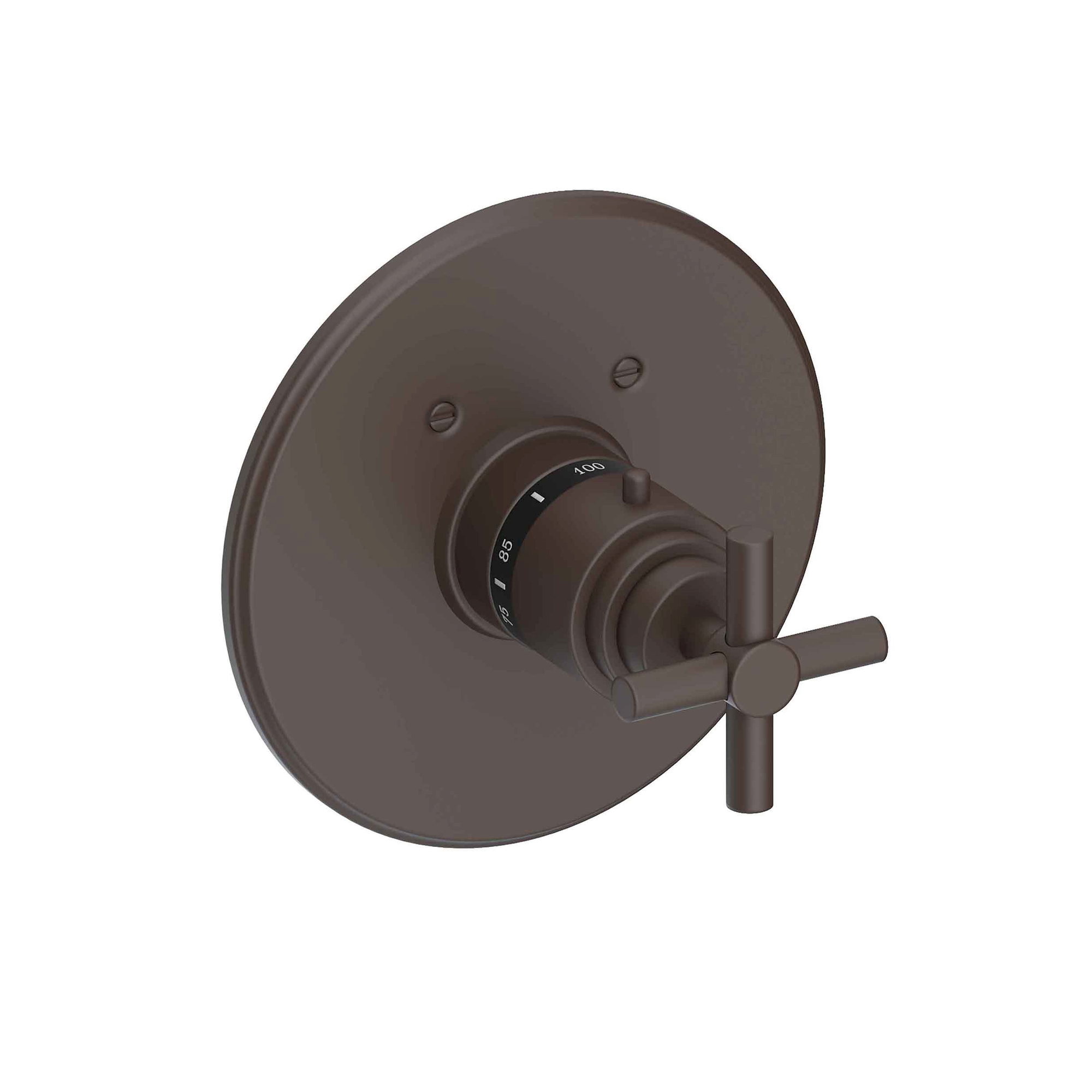 Newport Brass East Linear® 3/4" Round Thermostatic Trim Plate with Handle