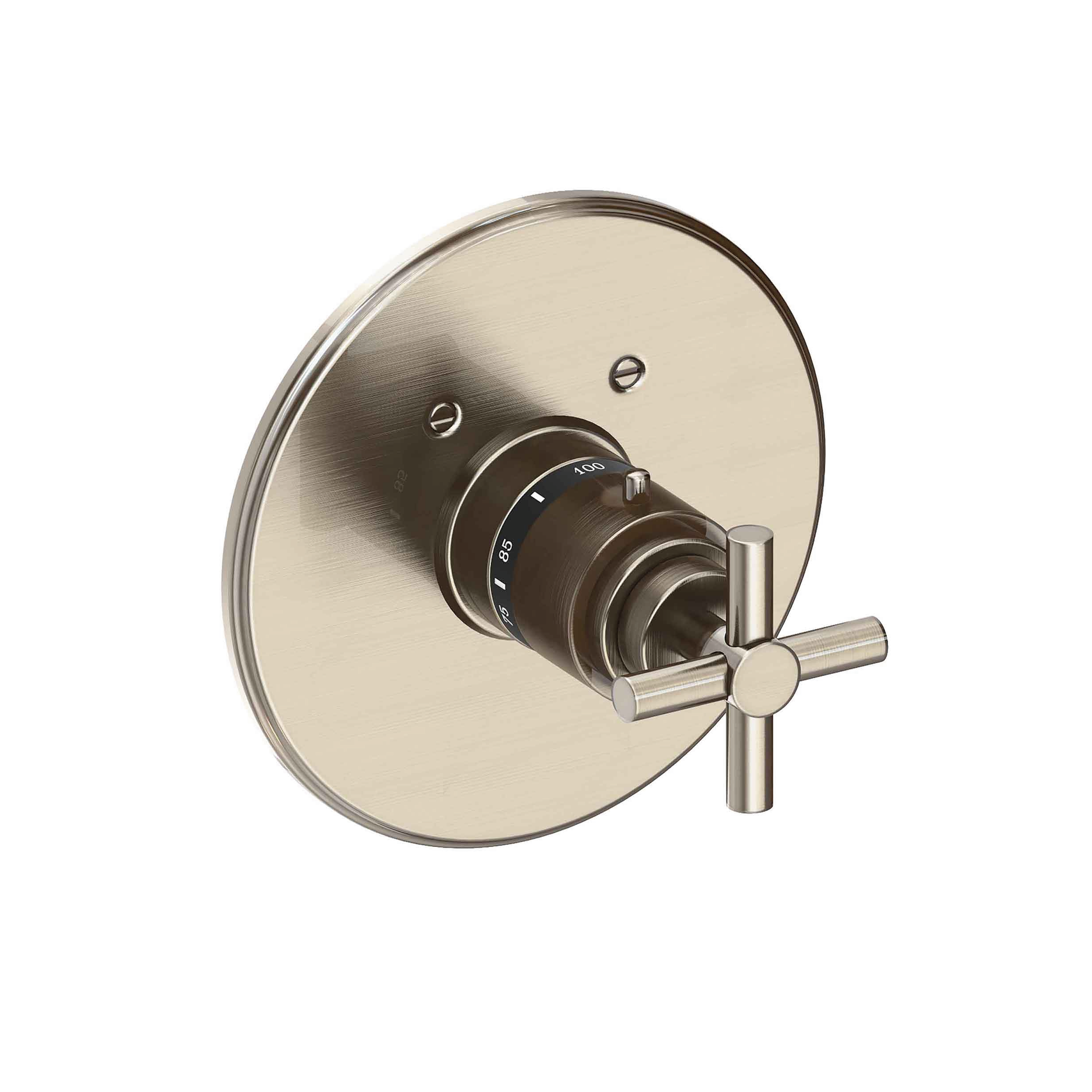 Newport Brass East Linear® 3/4" Round Thermostatic Trim Plate with Handle