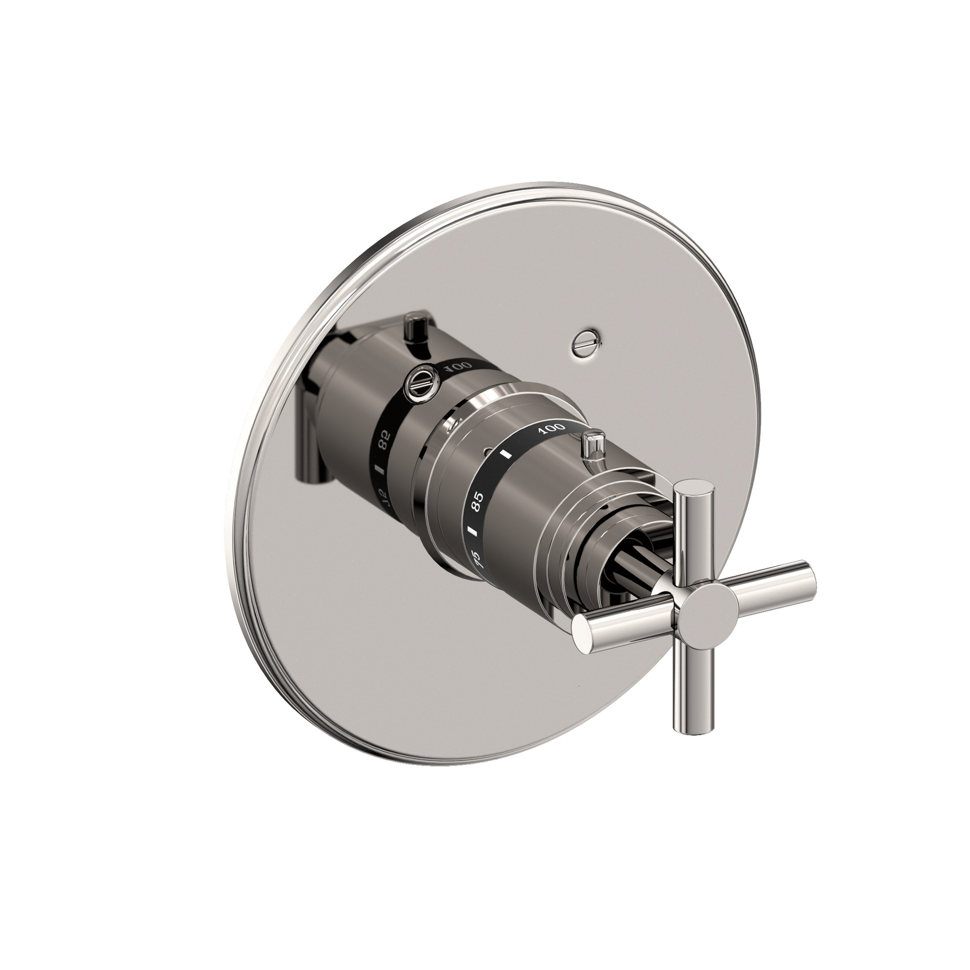 Newport Brass East Linear® 3/4" Round Thermostatic Trim Plate with Handle