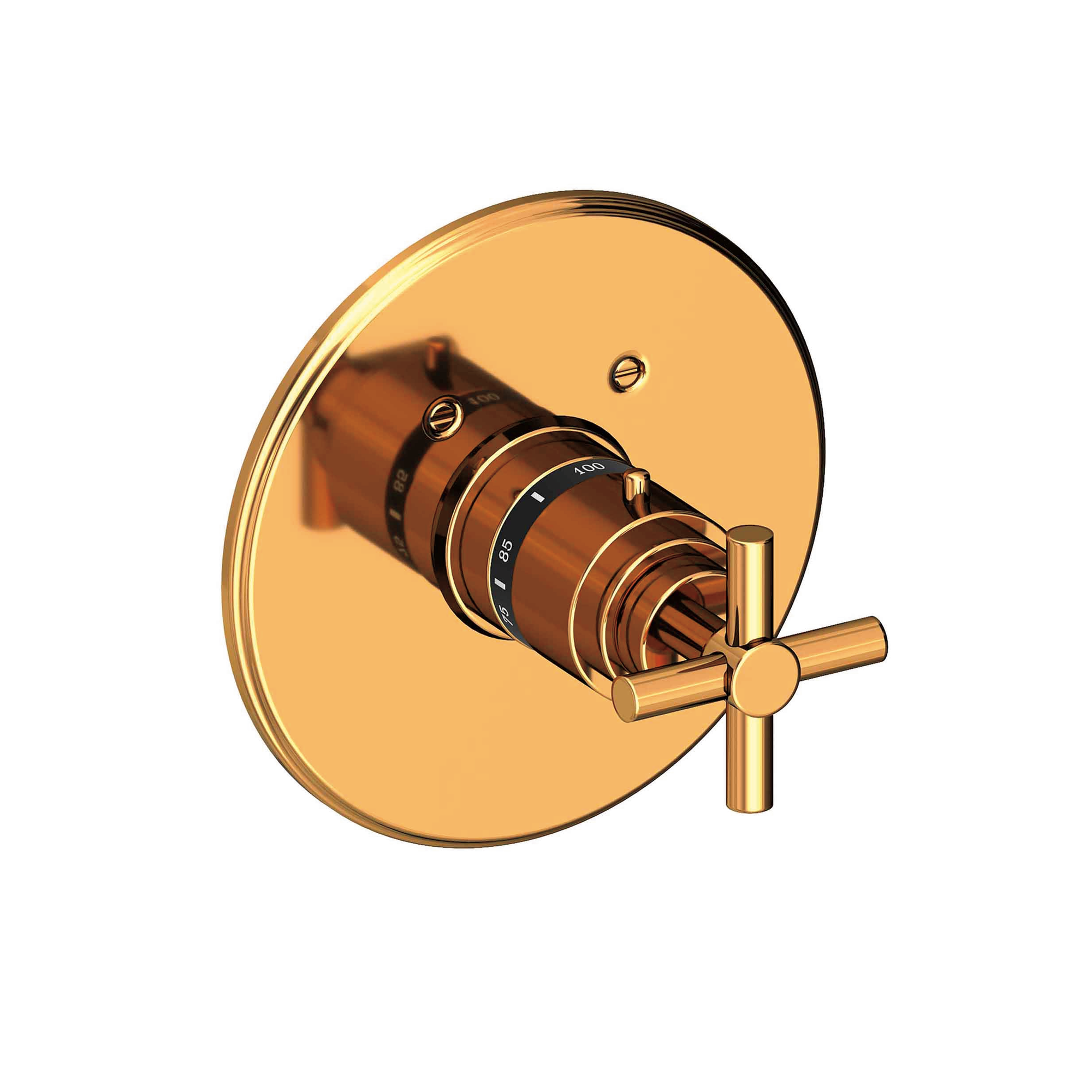 Newport Brass East Linear® 3/4" Round Thermostatic Trim Plate with Handle