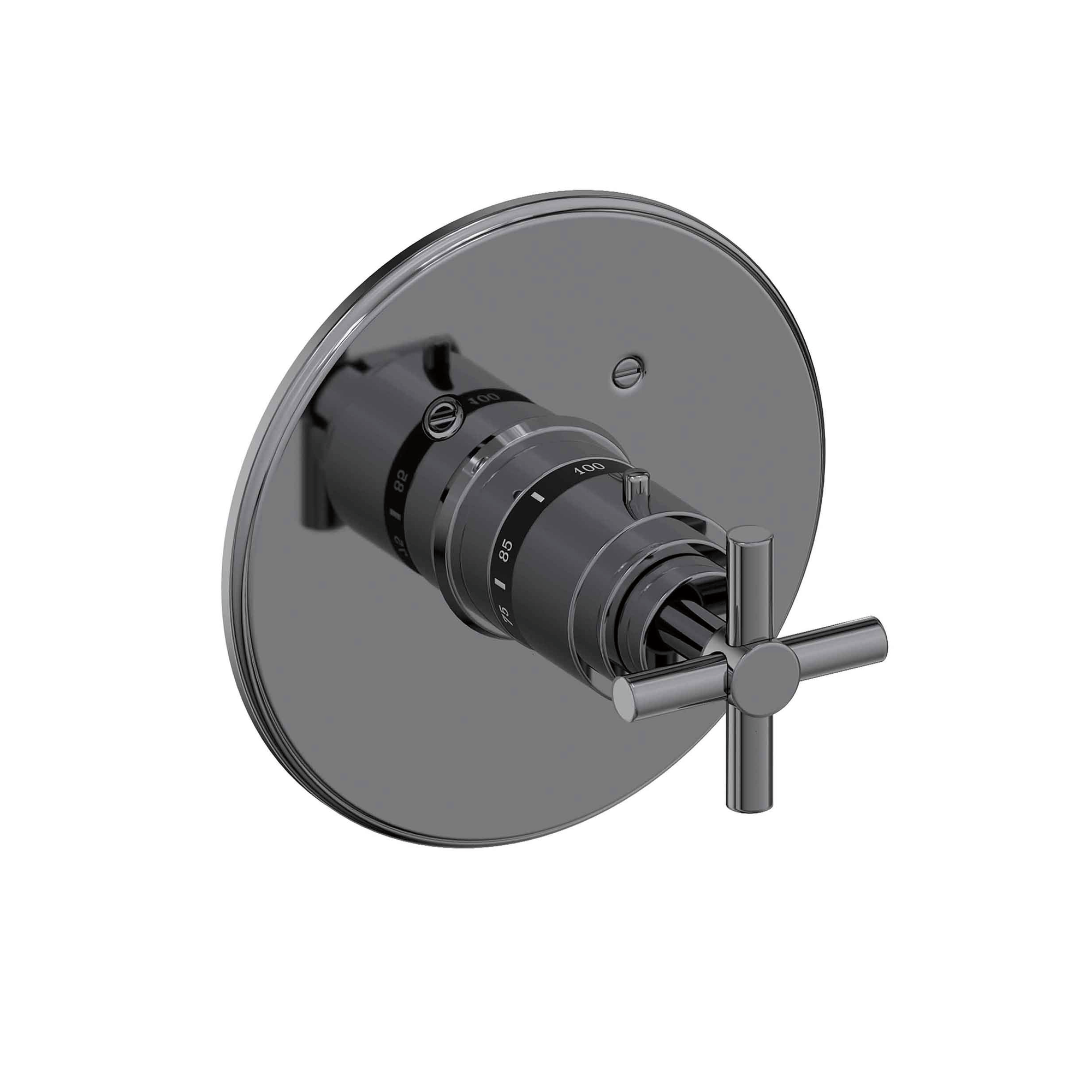 Newport Brass East Linear® 3/4" Round Thermostatic Trim Plate with Handle