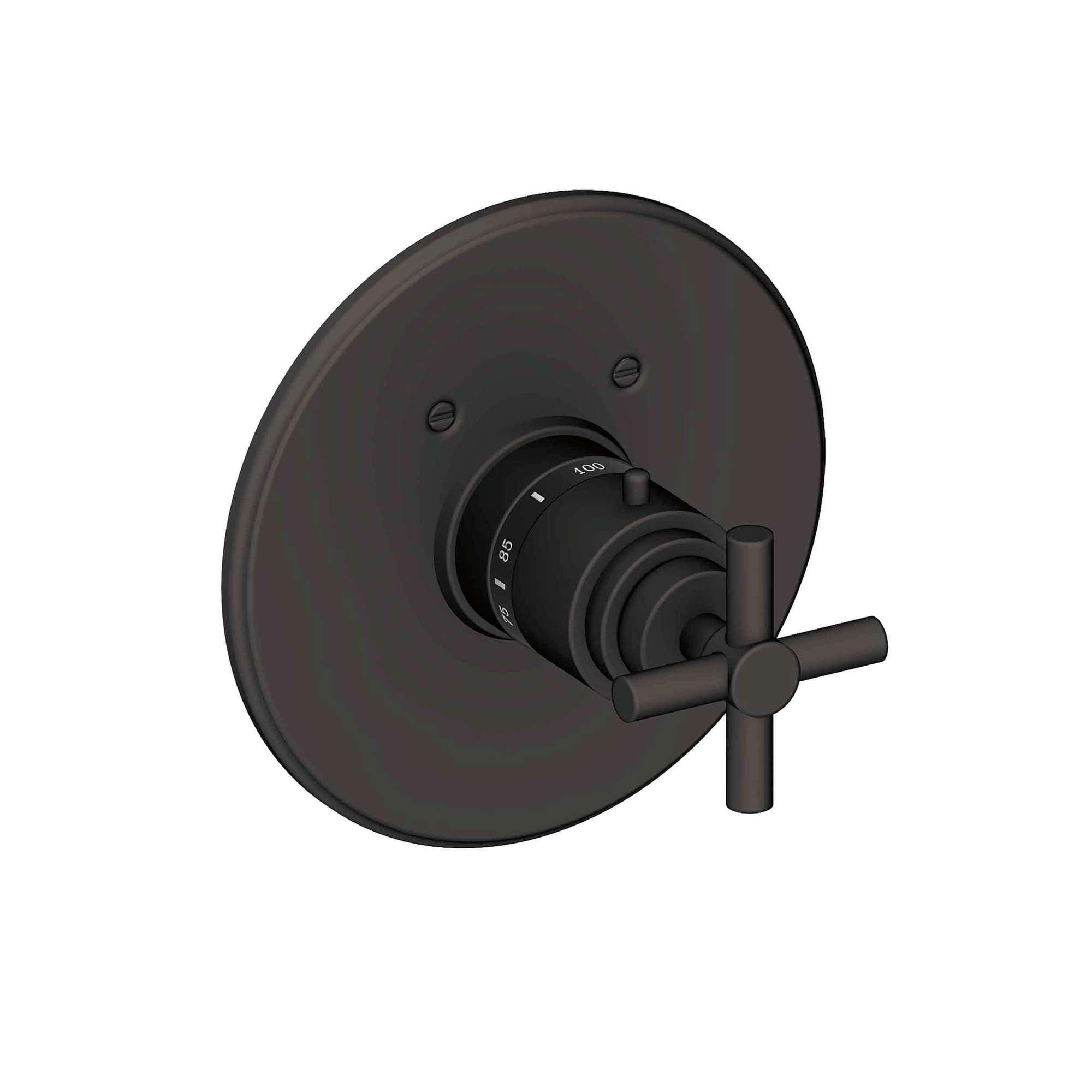 Newport Brass East Linear® 3/4" Round Thermostatic Trim Plate with Handle