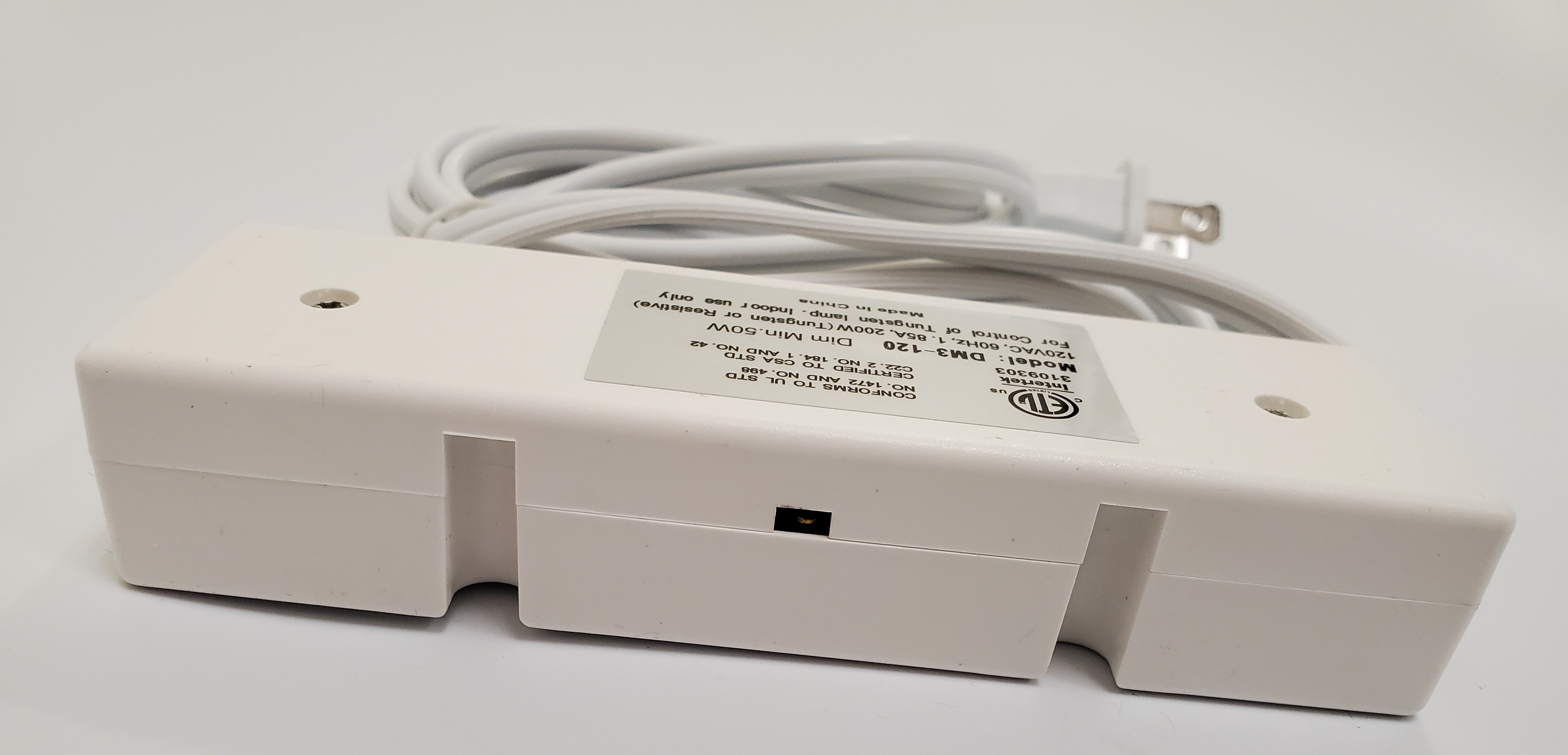 3 Level touch Light Dimmer with 3 Plug - Receptacles 120V