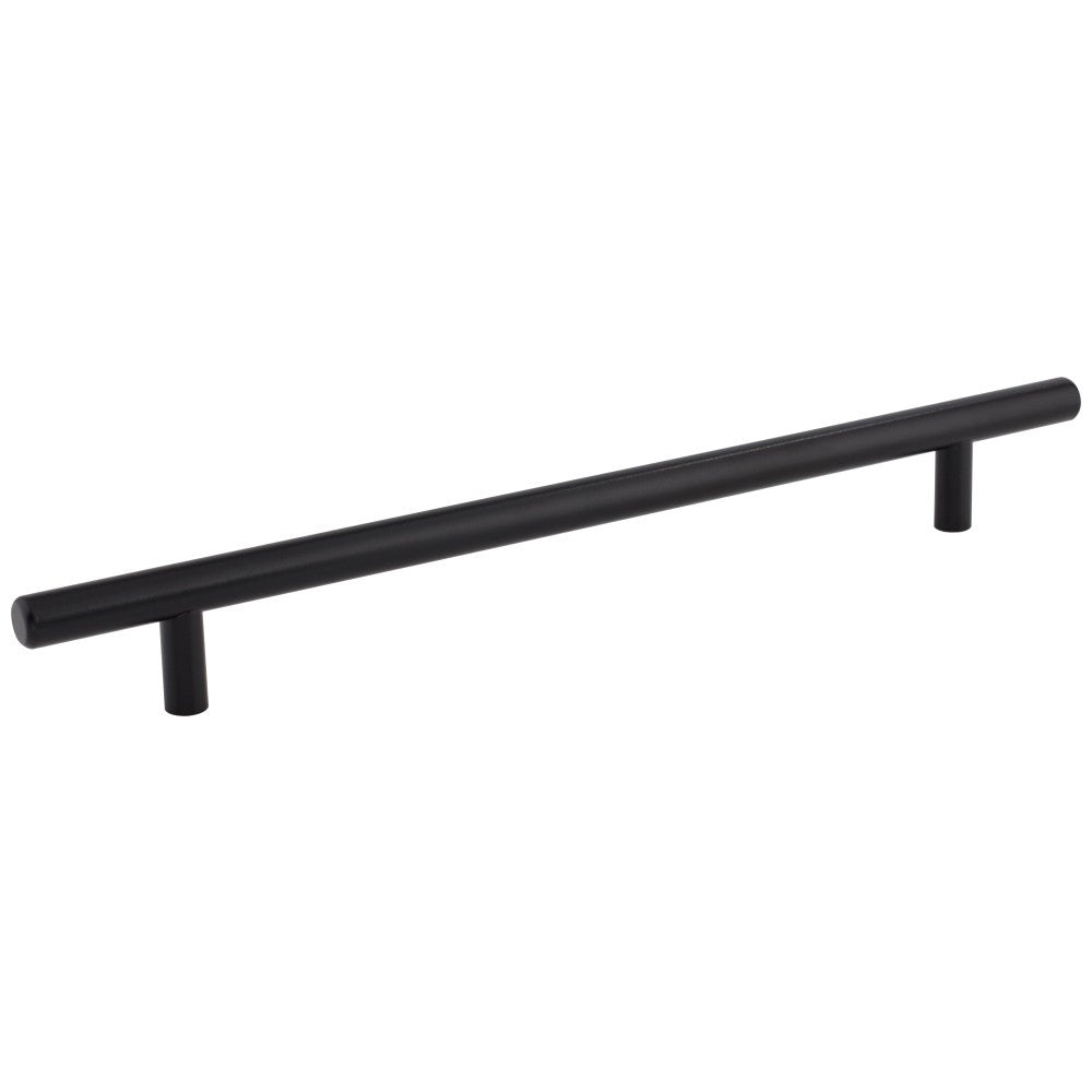 Hardware Resources 96 mm Center-to-Center Hollow Matte Black Stainless Steel Naples Cabinet Bar Pull