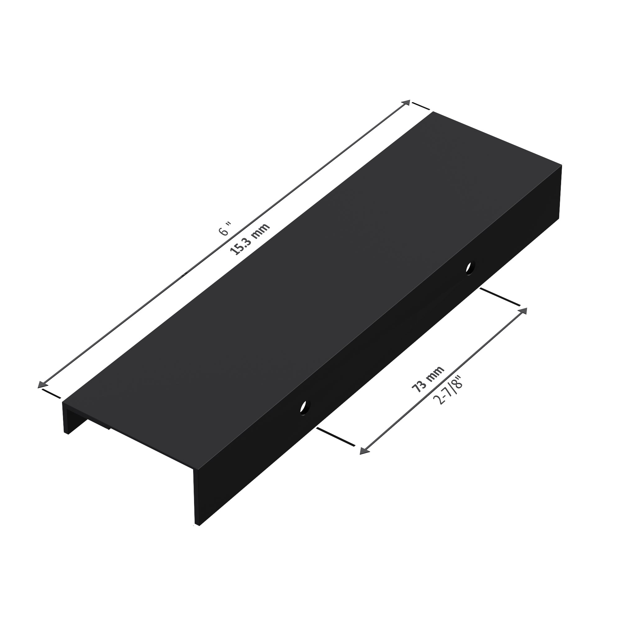 Aluminum Cabinet Pulls 3062 006