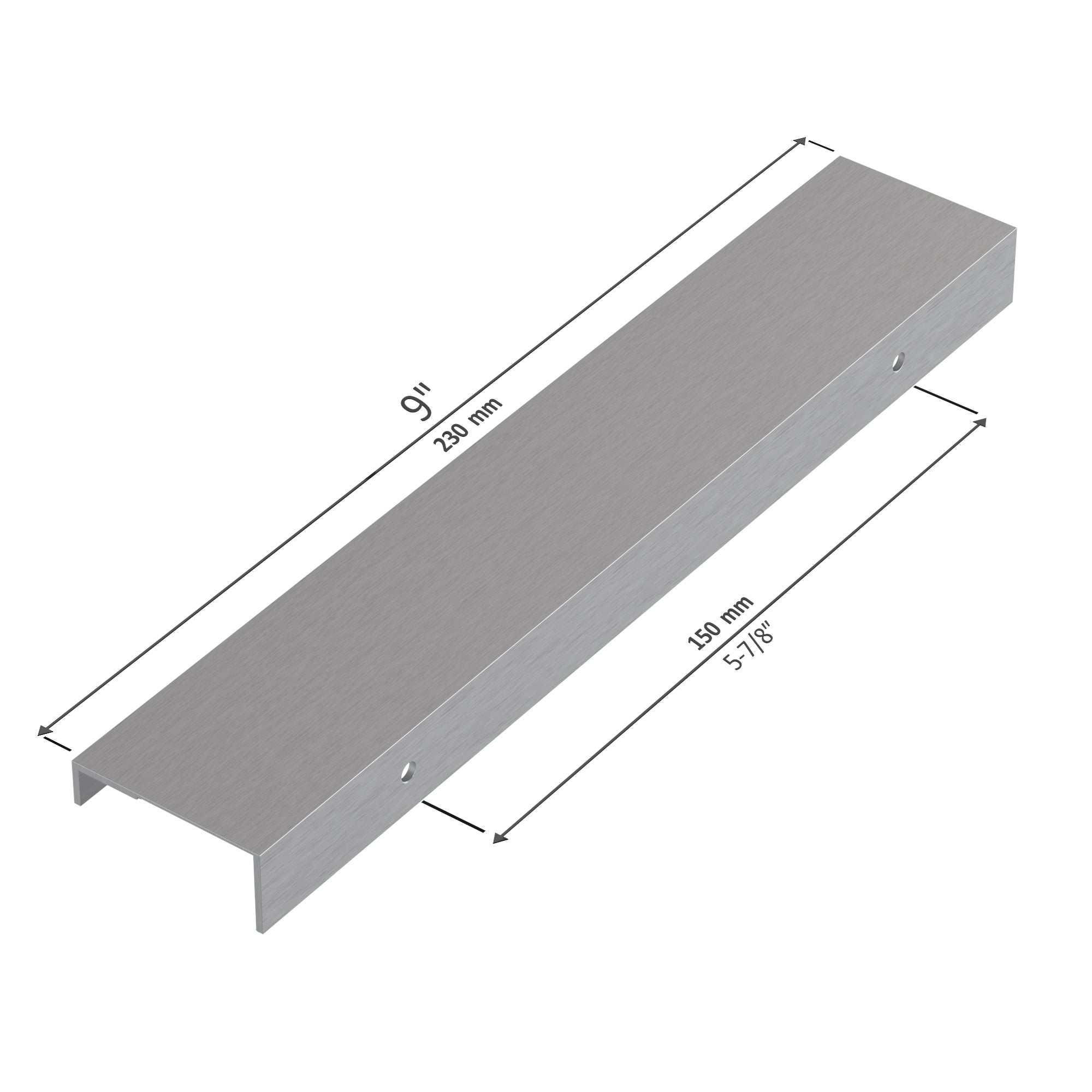 Aluminum Cabinet Pulls 3062 009