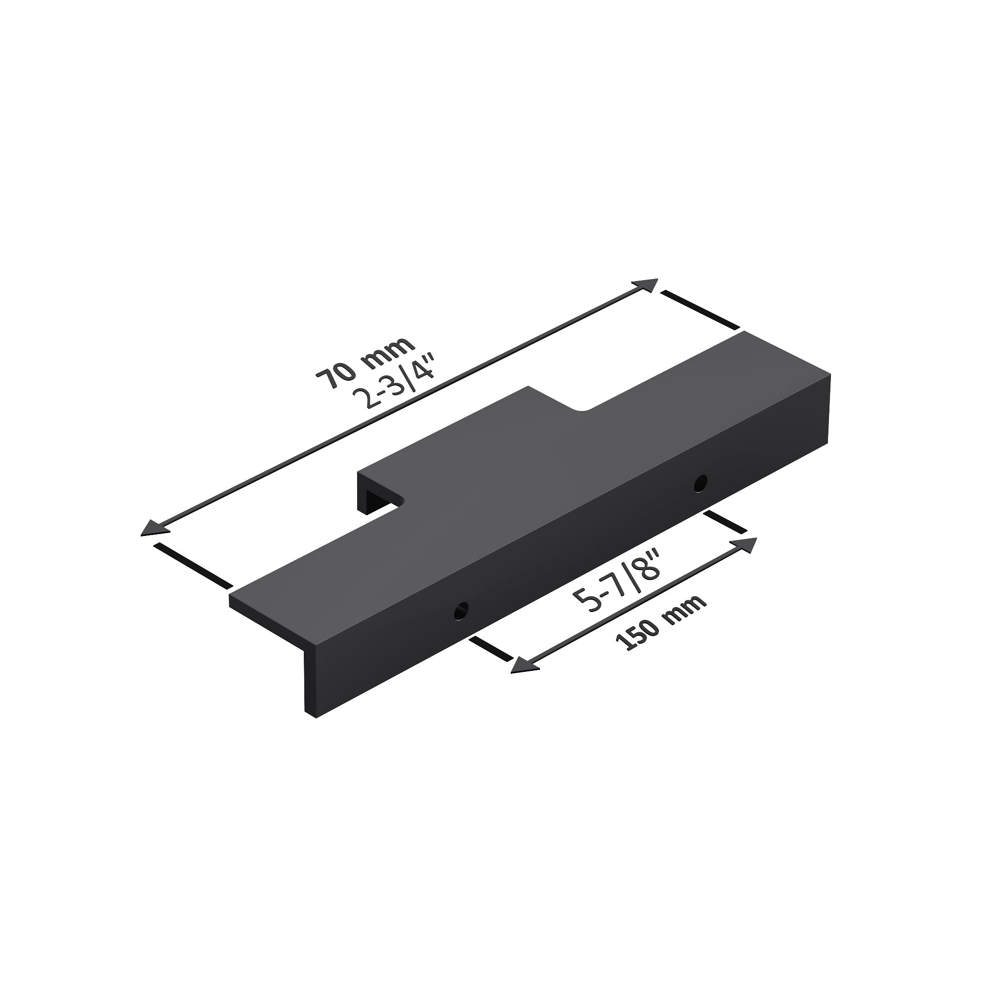 Aluminum Cabinet Pulls 3063 006